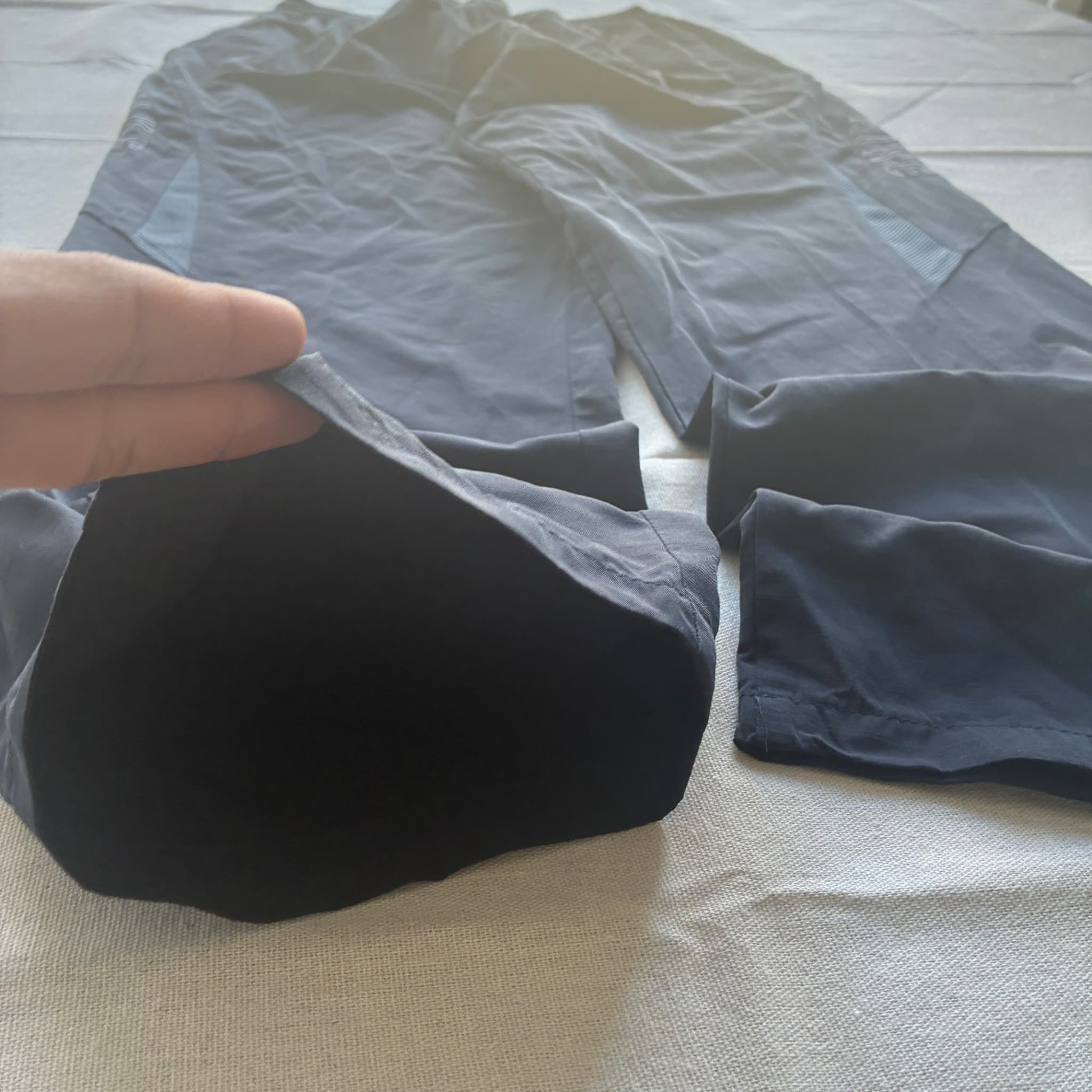 Nike Black Nylon Track Pants — photo 3 of 6