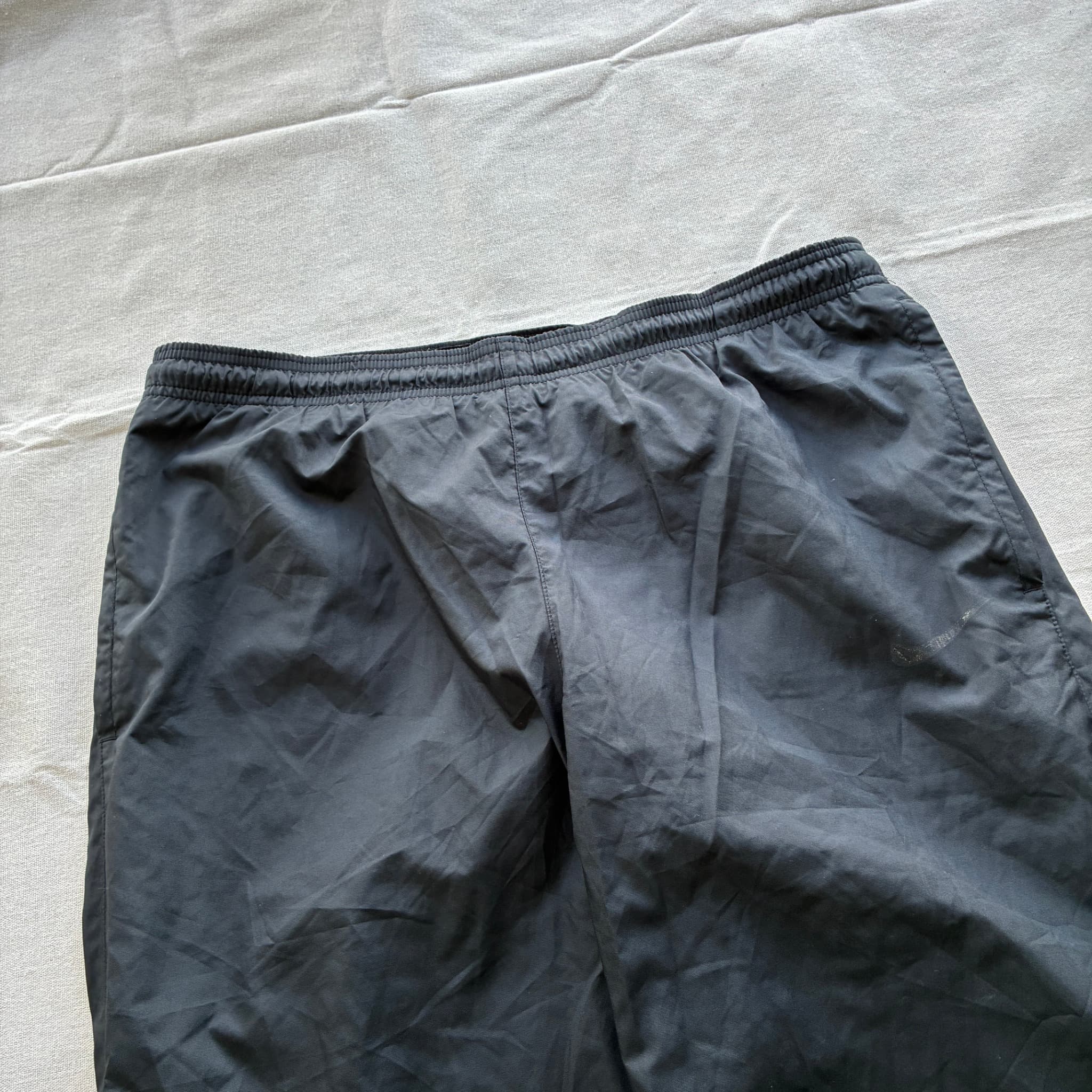 Nike Black Nylon Track Pants Baggy Vintage 2000s Release Size XL — photo 3 of 7