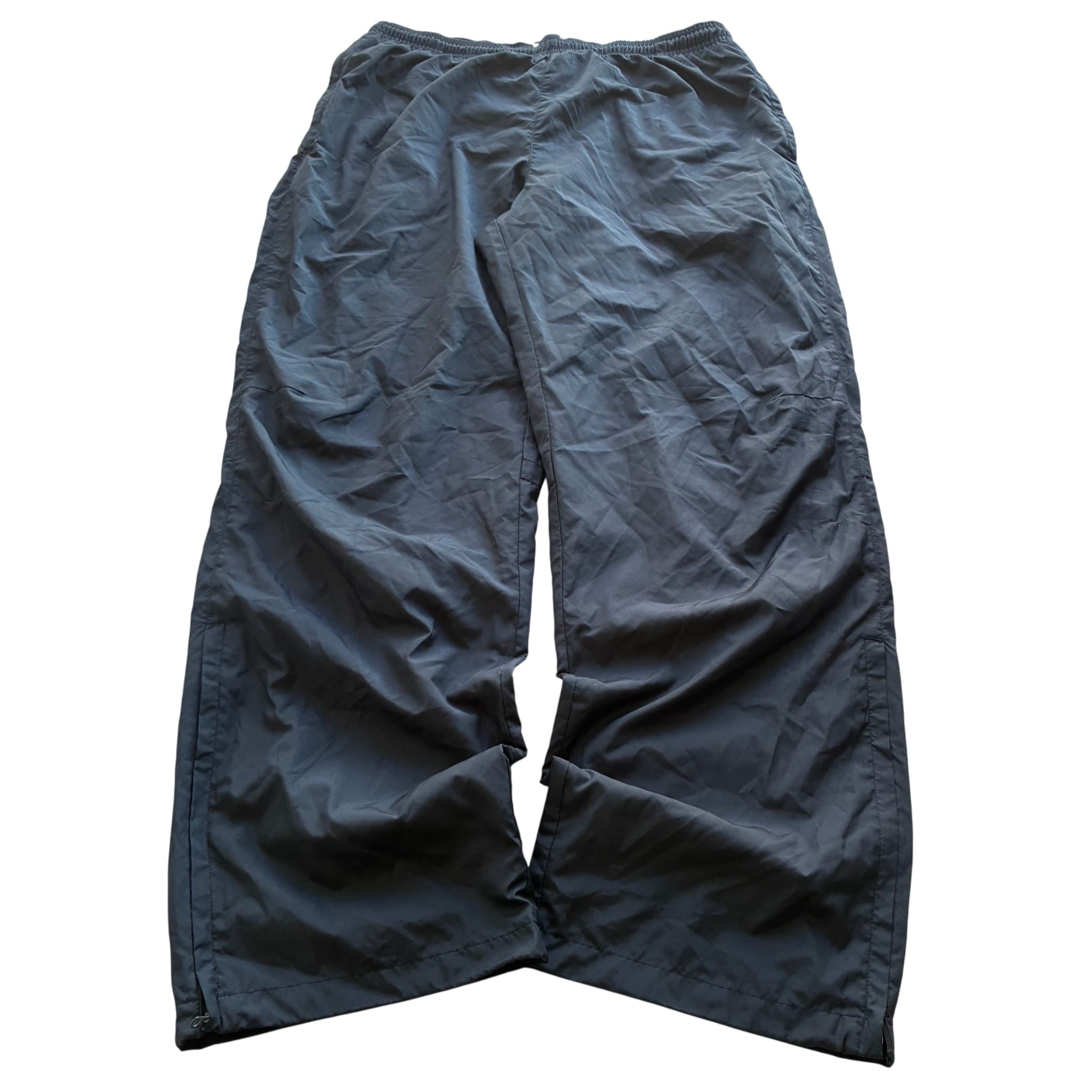 Nike Black Nylon Track Pants XXL — photo 1 of 8