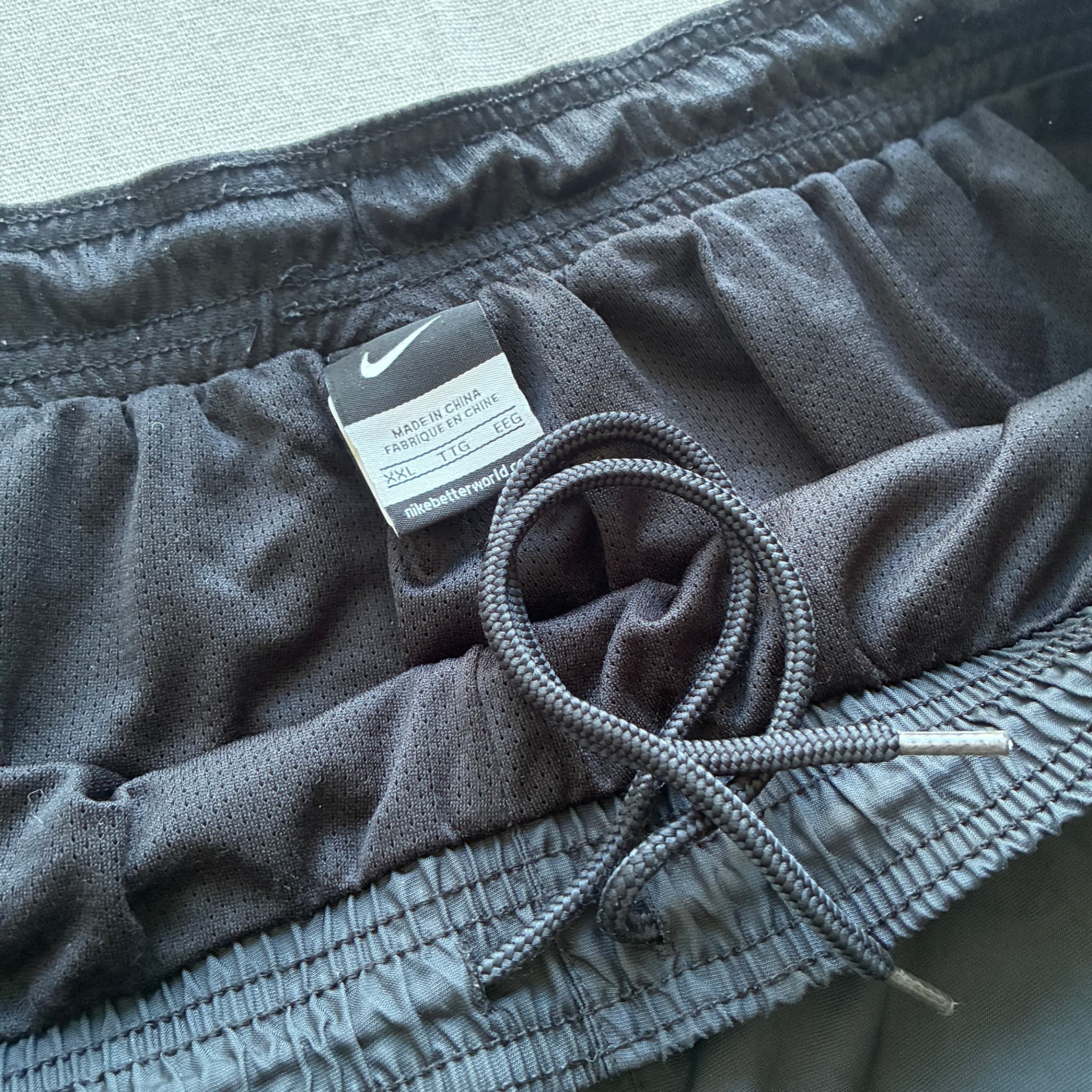 Nike Black Nylon Track Pants XXL — photo 4 of 8