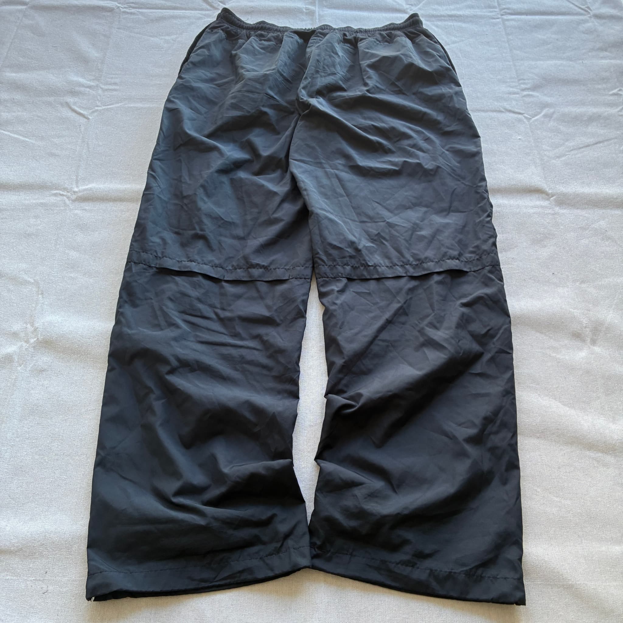 Nike Black Nylon Track Pants XXL — photo 5 of 8