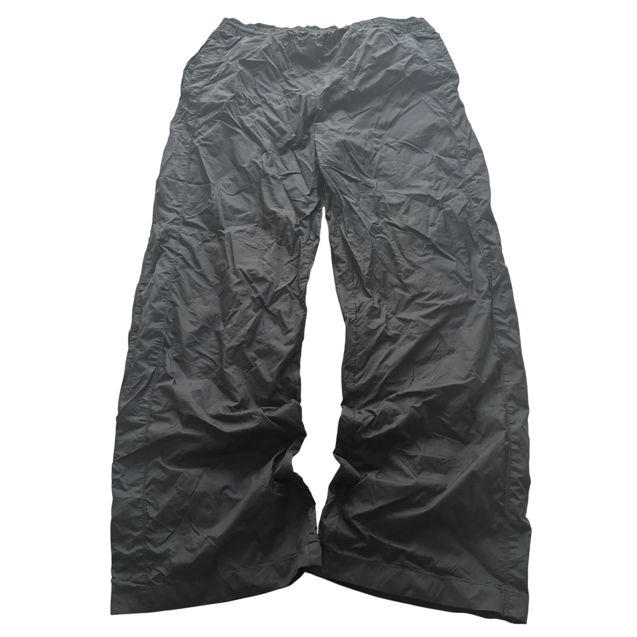 Nike Black Nylon Windbreaker Track Pants Size Large — photo 1 of 11