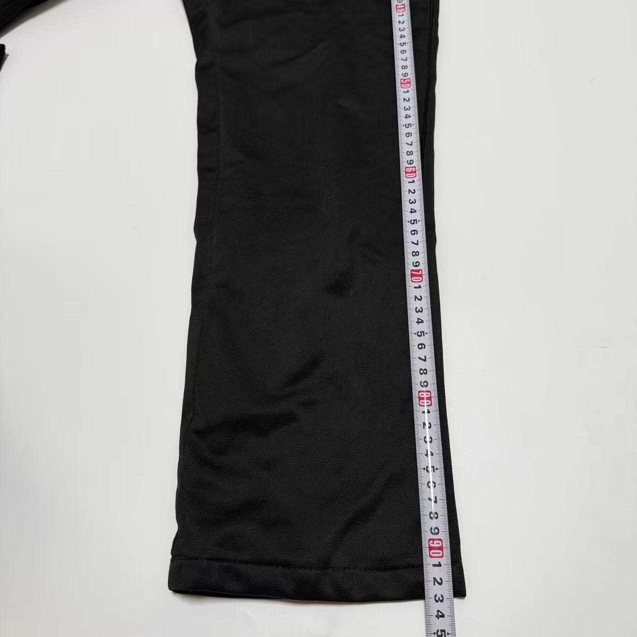 Nike Black Track Pants Gold Swoosh Y2K — photo 8 of 10