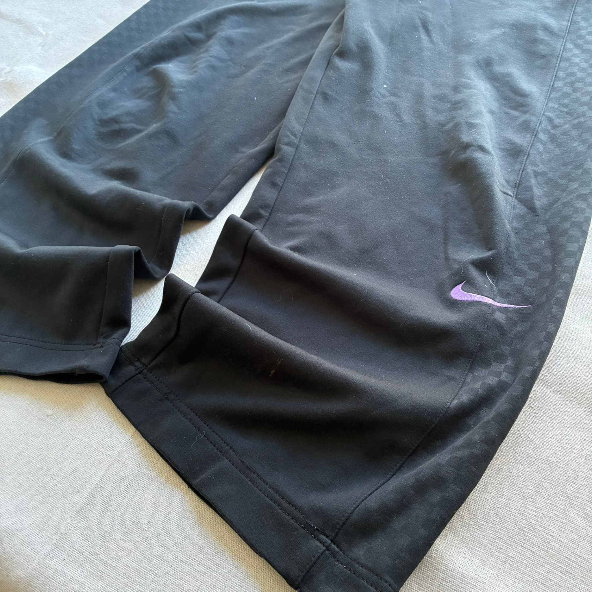 Nike Black Wide Leg Sweatpants L — photo 2 of 9