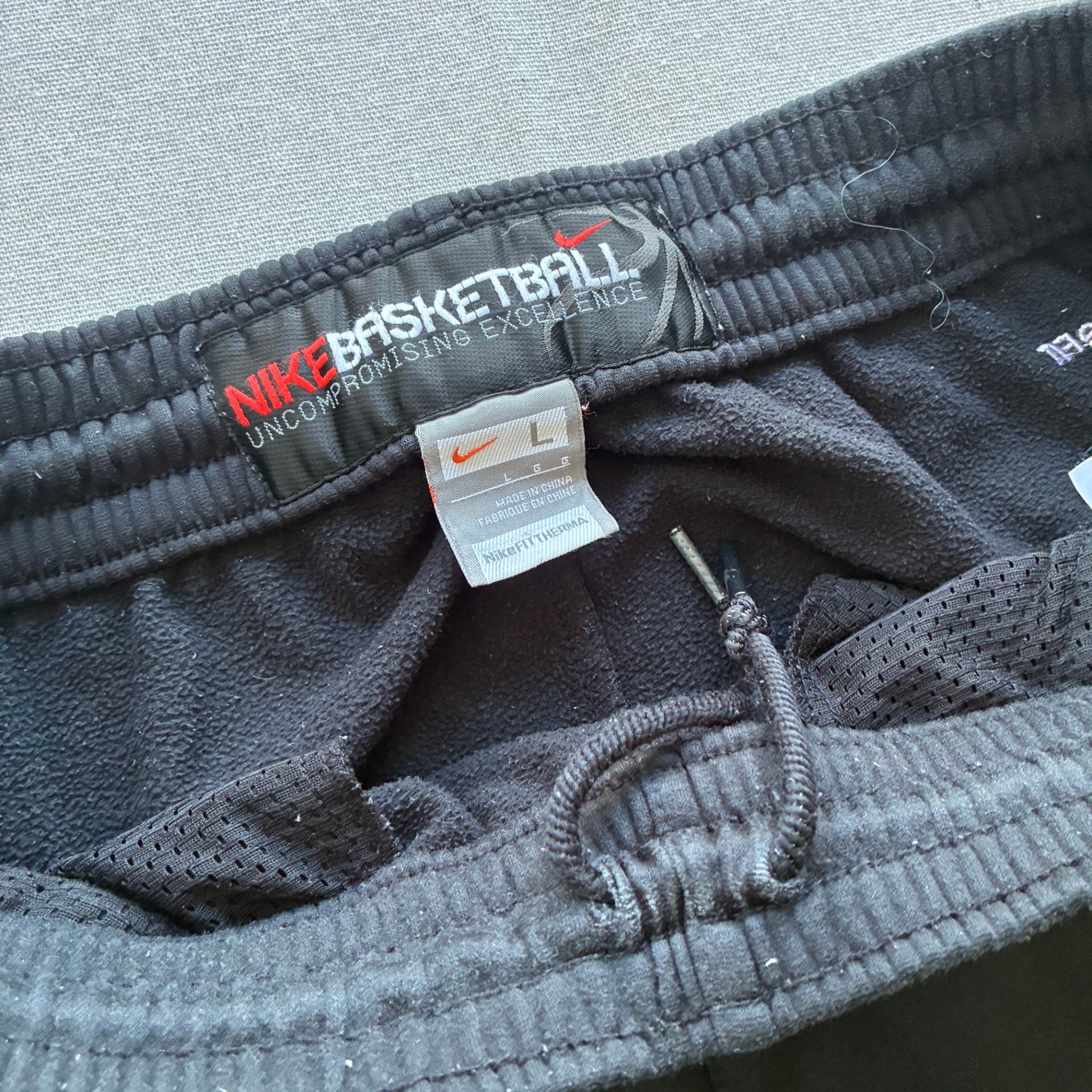 Nike Black Wide Leg Sweatpants L — photo 4 of 9
