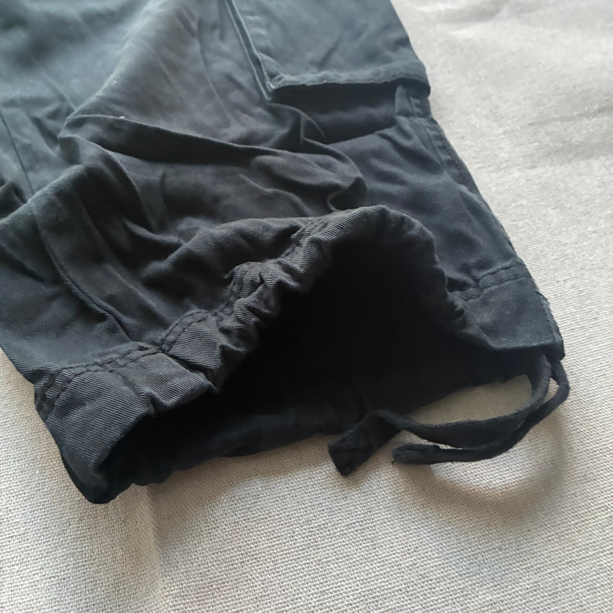 Nike Cargo Shorts Black Baggy Vintage 2000s Release Size S — photo 2 of 7