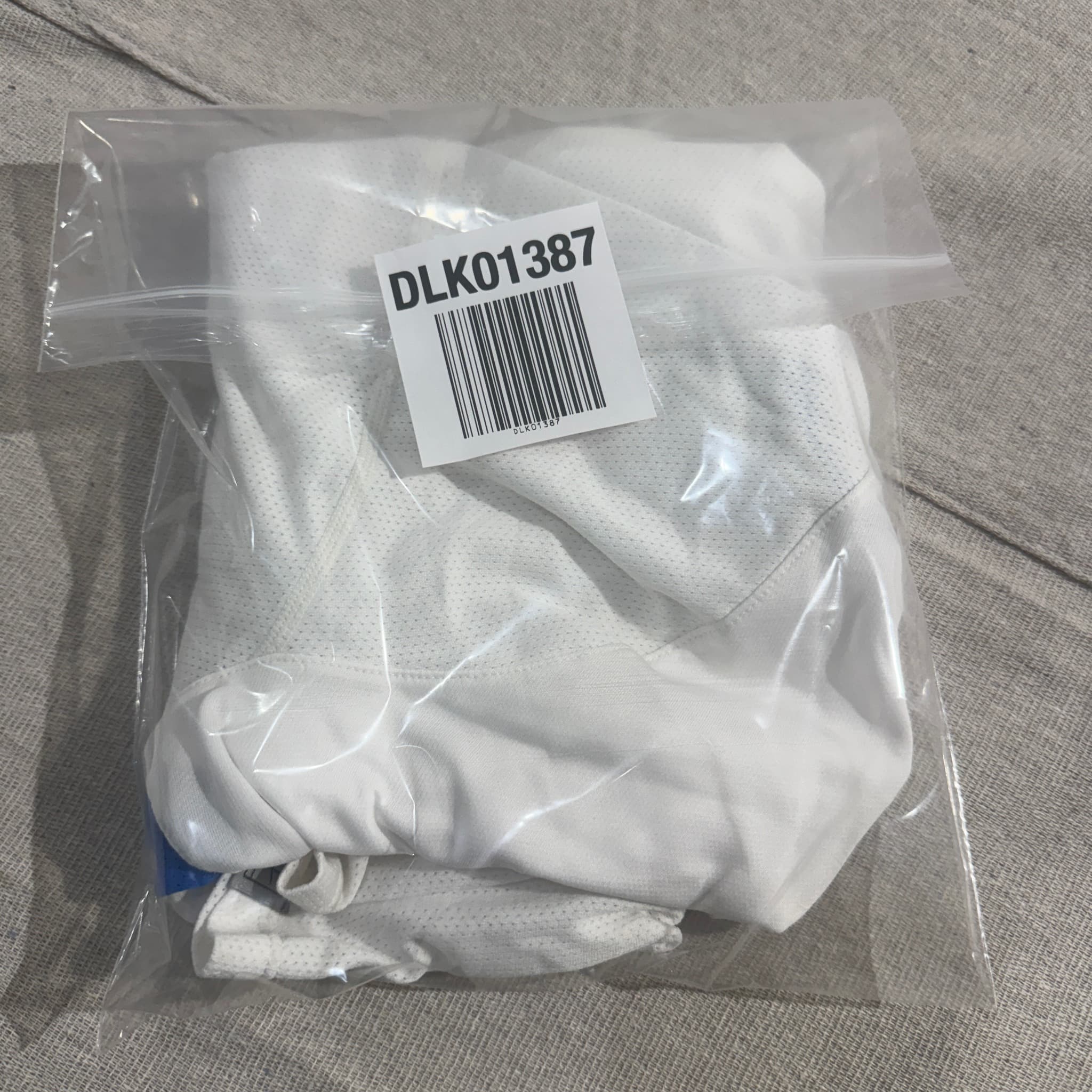 Nike Court Tennis Polo Shirt White Blue Size L — photo 6 of 6