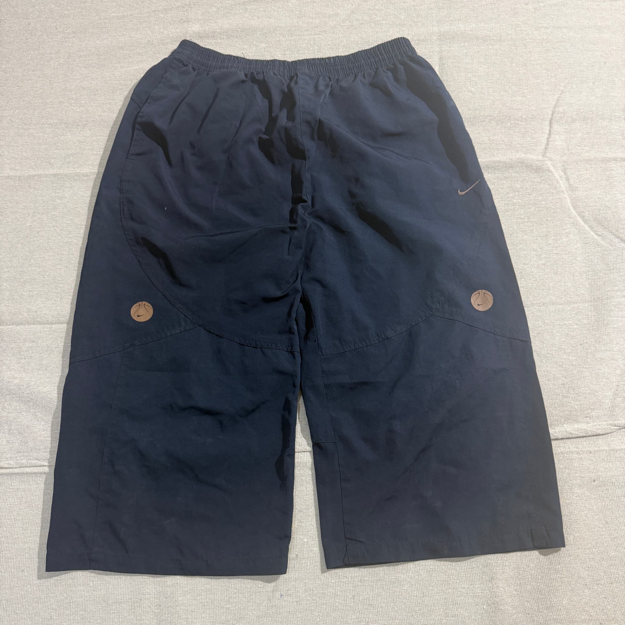 Nike Dri-FIT Athletic Basketball Shorts Navy Blue — photo 1 of 6