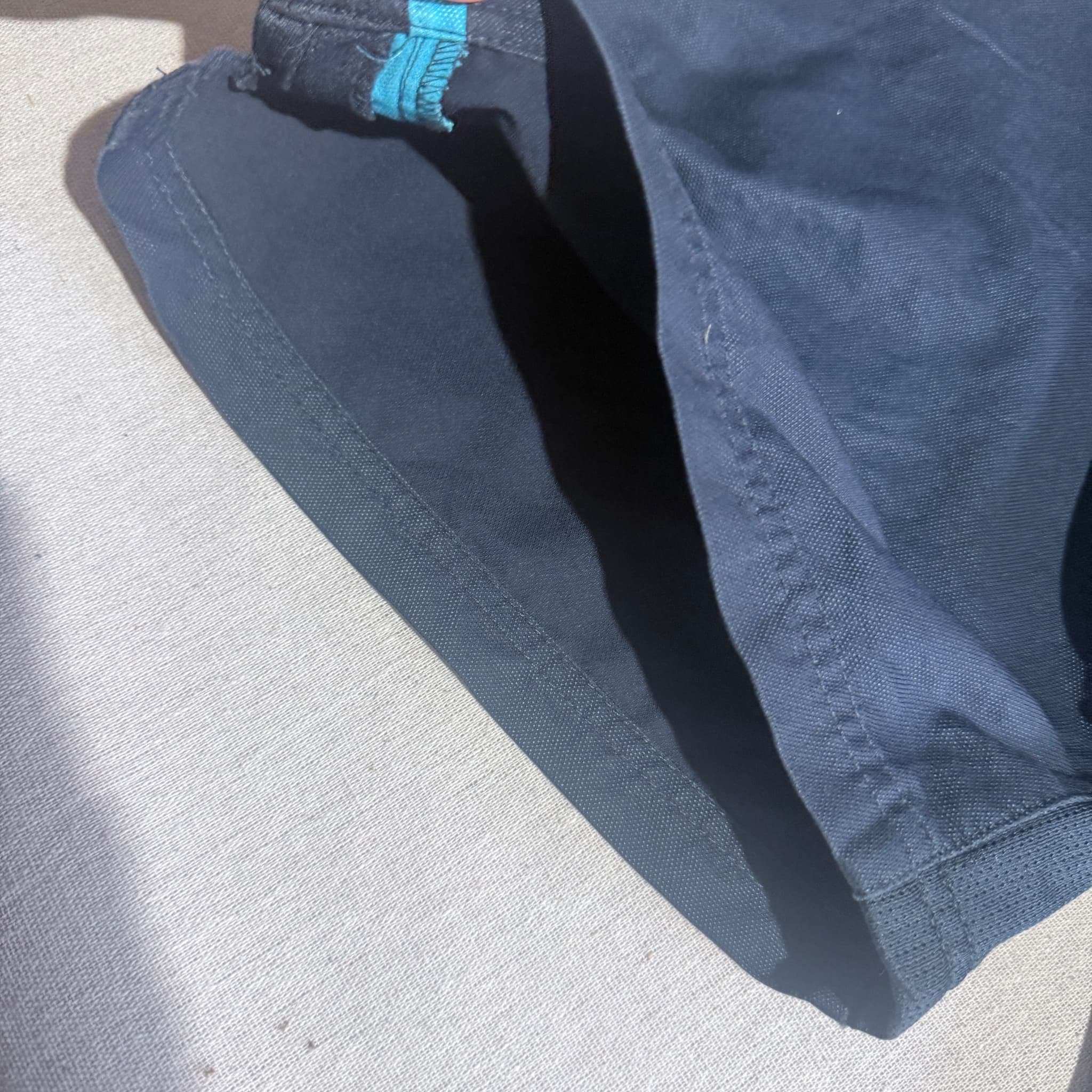 Nike Dri-FIT Athletic Training Shorts Black Blue Size L — photo 2 of 5