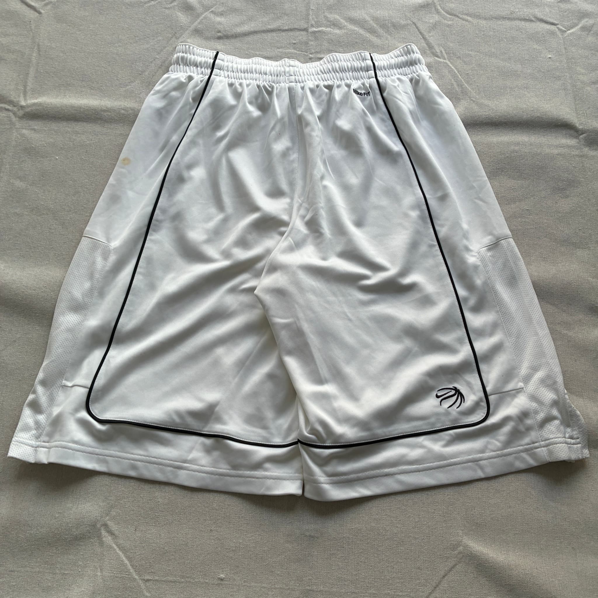 Nike Dri-FIT Basketball Shorts White Black L — photo 5 of 9
