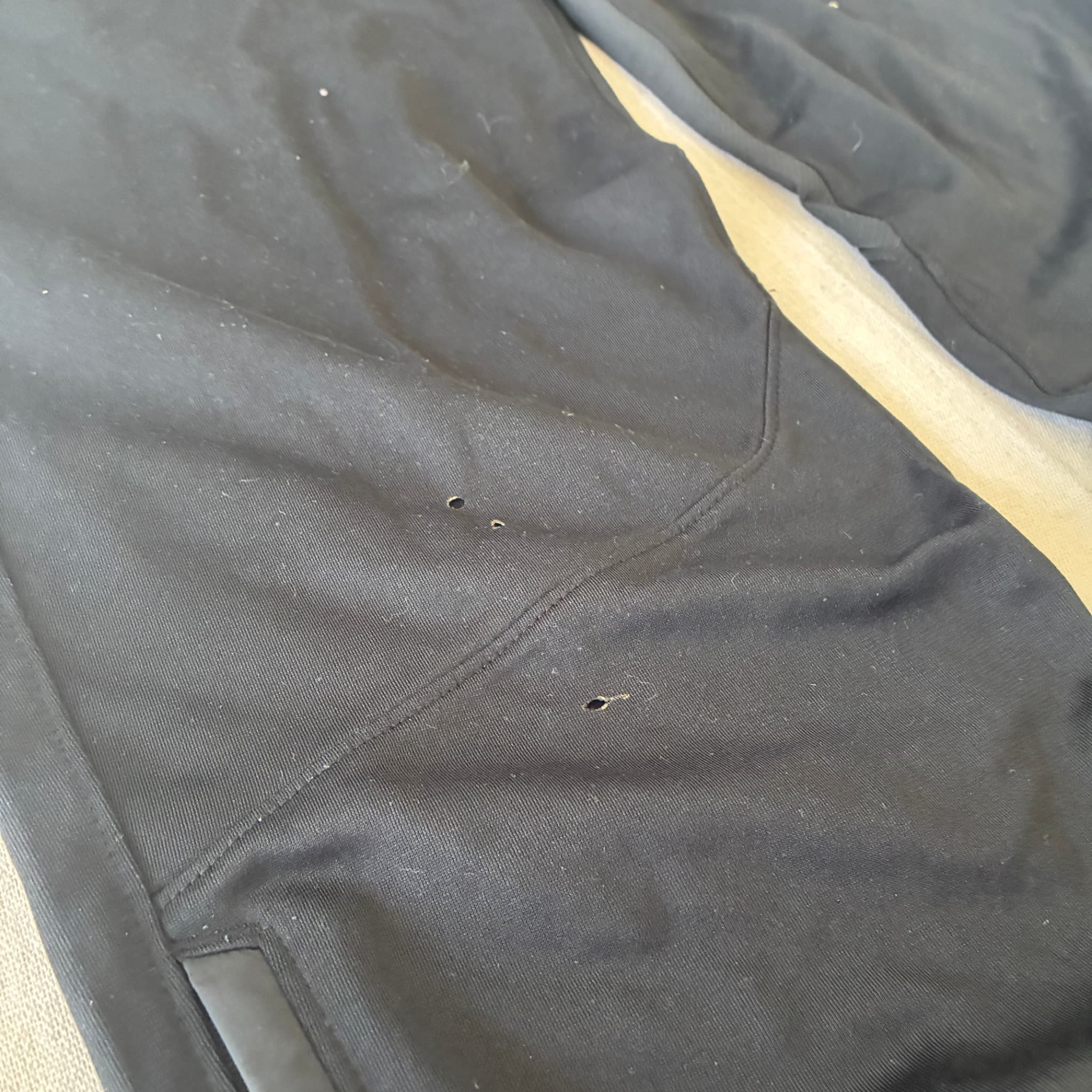 Nike Dri-FIT Men's Black Training Pants With Zippered Cuffs Size Large — photo 4 of 12