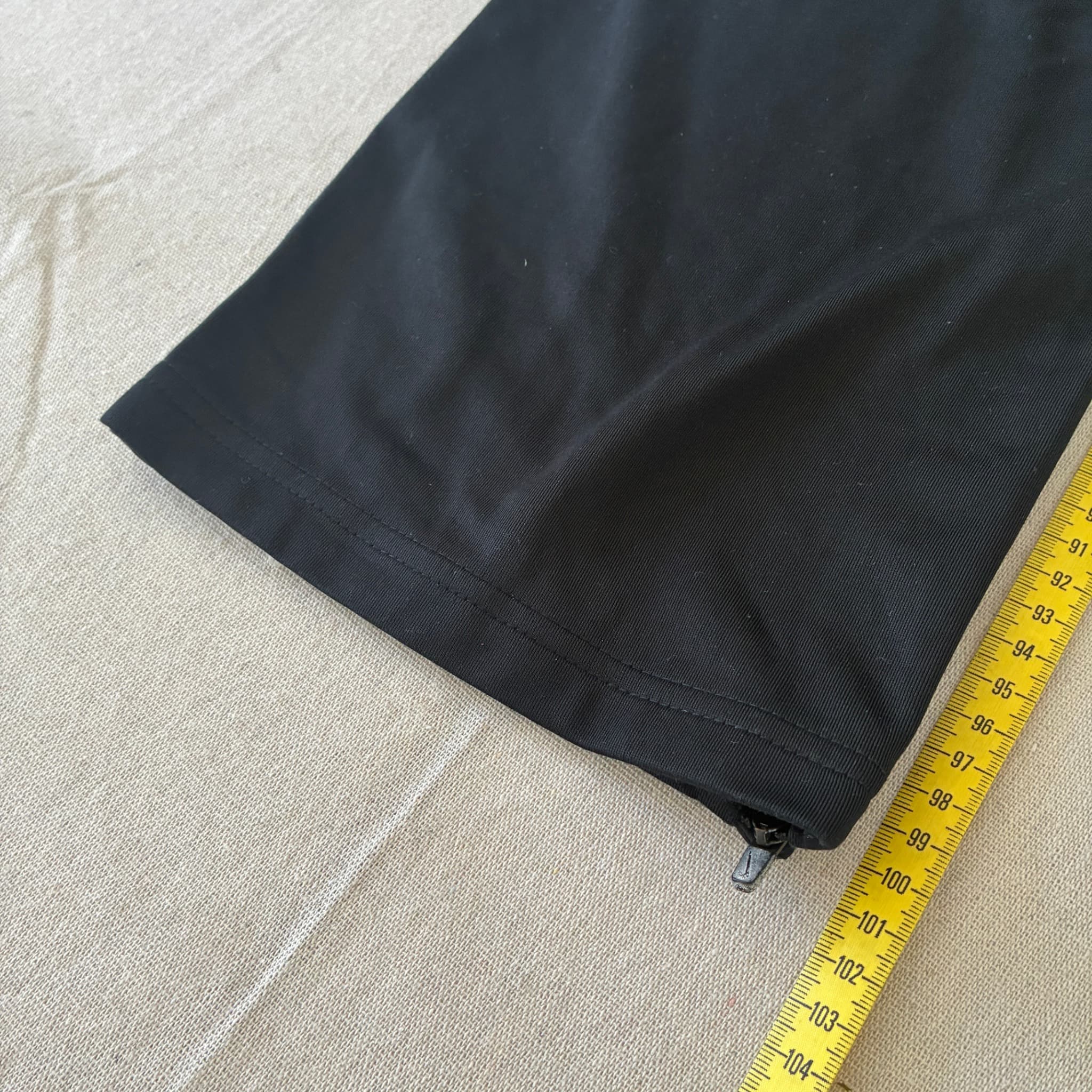 Nike Dri-FIT Men's Black Training Pants With Zippered Cuffs Size Large — photo 8 of 12