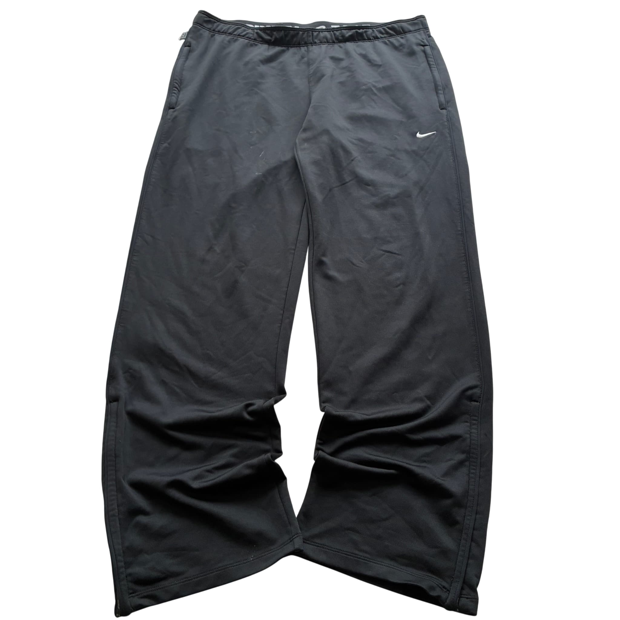 Nike Dri-FIT Men's Training Pants Black Love Tennis Baggy Vintage 2000s Size L — photo 1 of 11