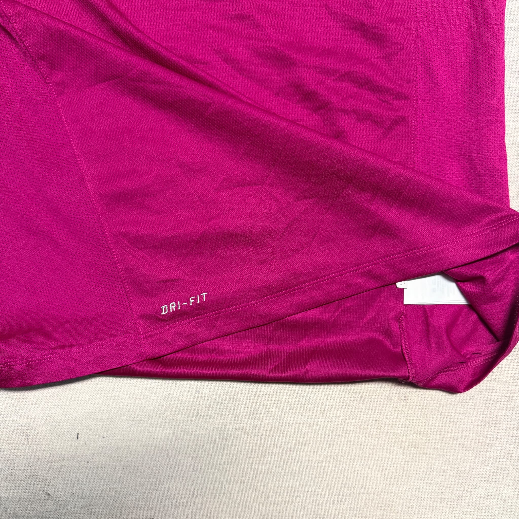Nike Dri-FIT Training T-Shirt Pink Grey Athletic Top Size L — photo 4 of 8