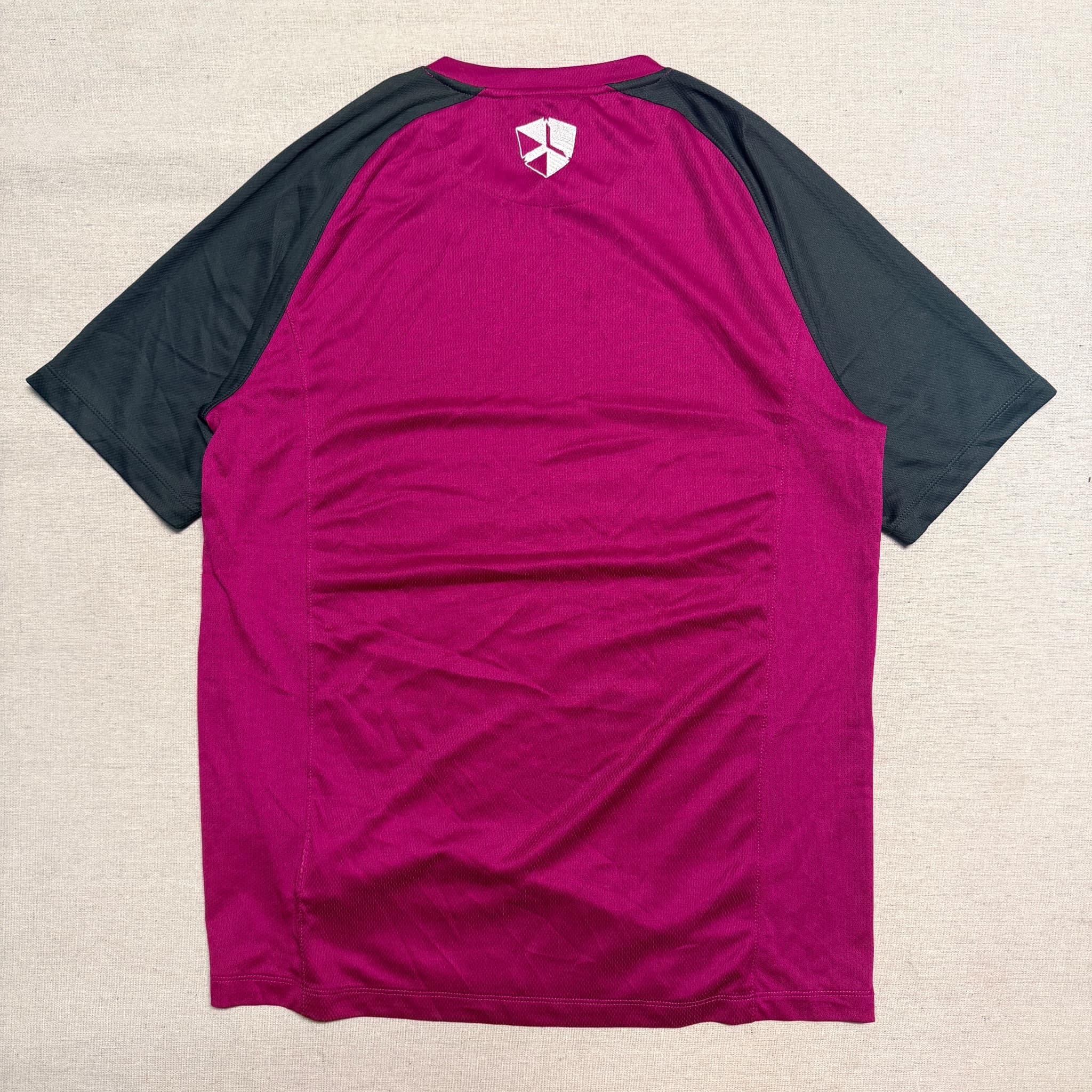 Nike Dri-FIT Training T-Shirt Pink Grey Athletic Top Size L — photo 6 of 8