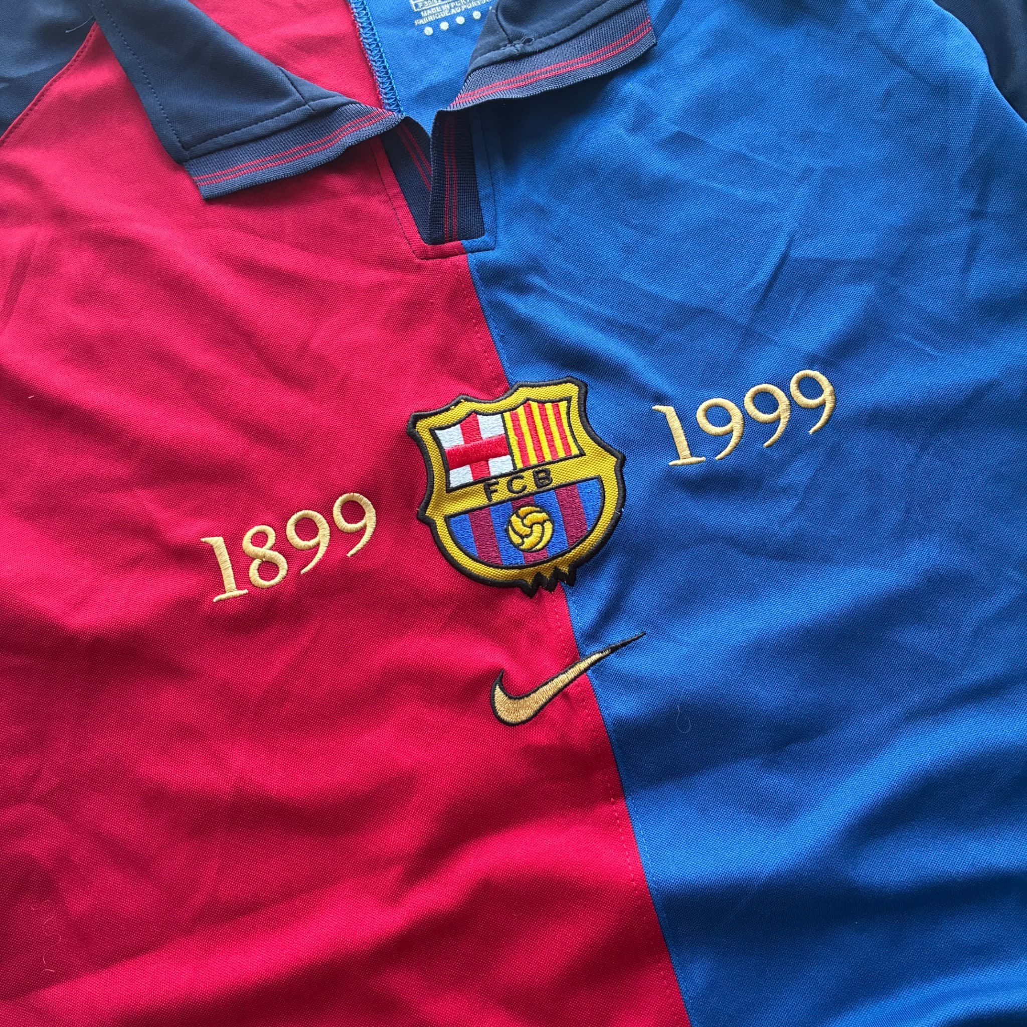 Nike FC Barcelona 1899-1999 Centenary Home Jersey Guardiola 4 Size S — photo 3 of 7