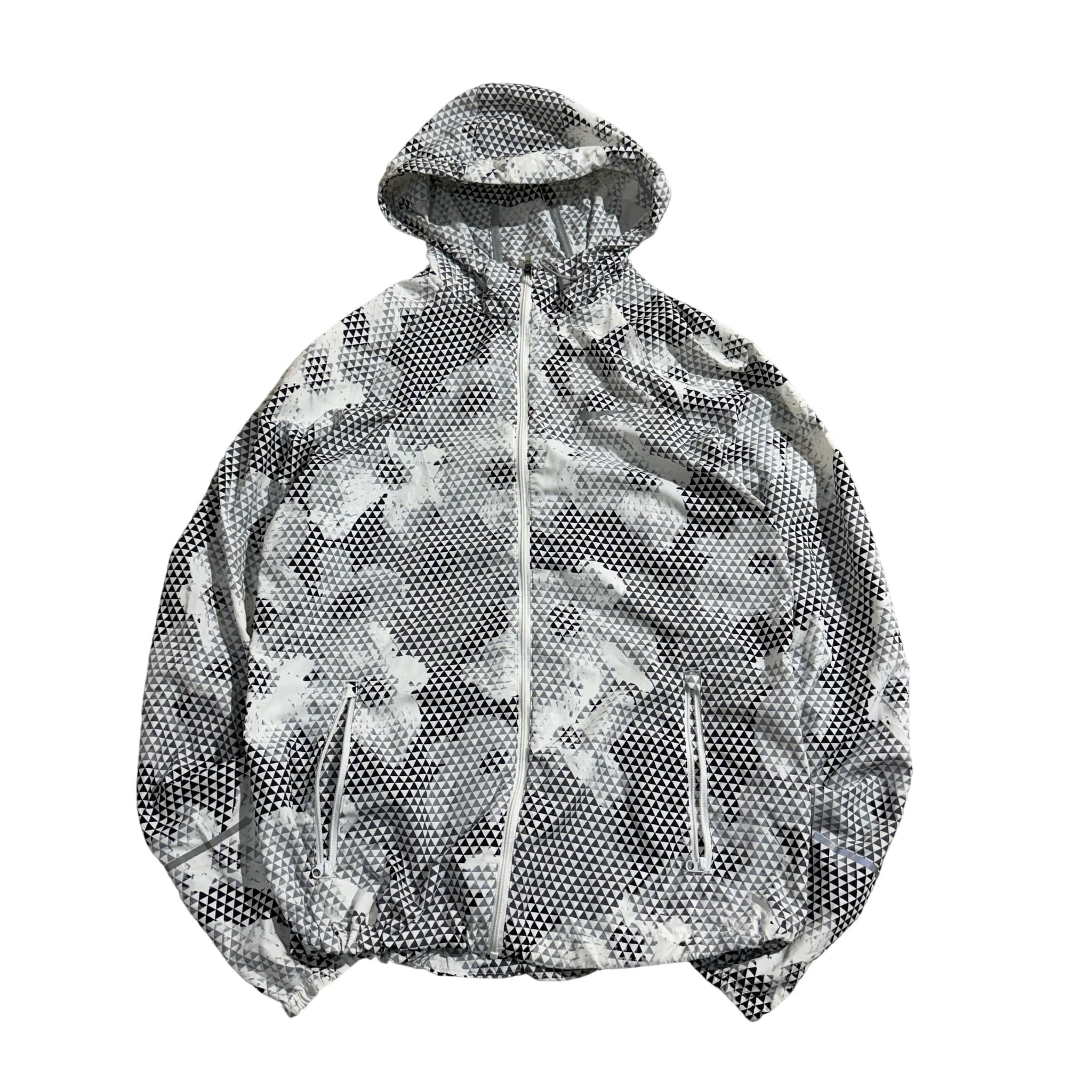 Nike Geometric Print Lightweight Hooded Windbreaker — photo 1 of 6