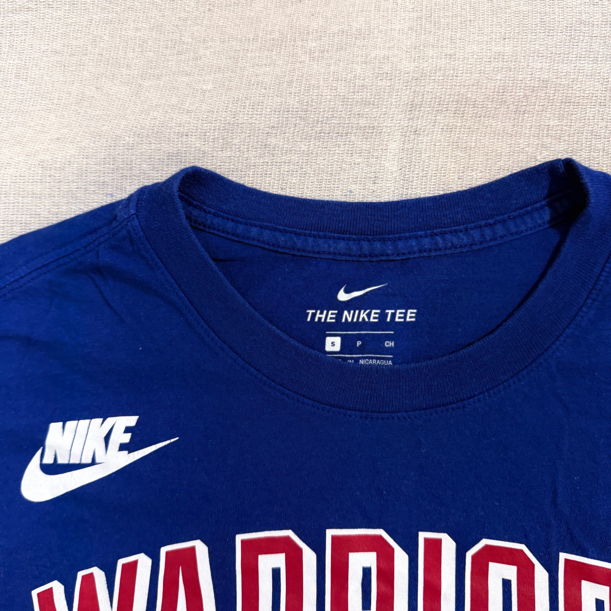 Nike Golden State Warriors Stephen Curry #30 Graphic T-Shirt Blue Size S — photo 3 of 5