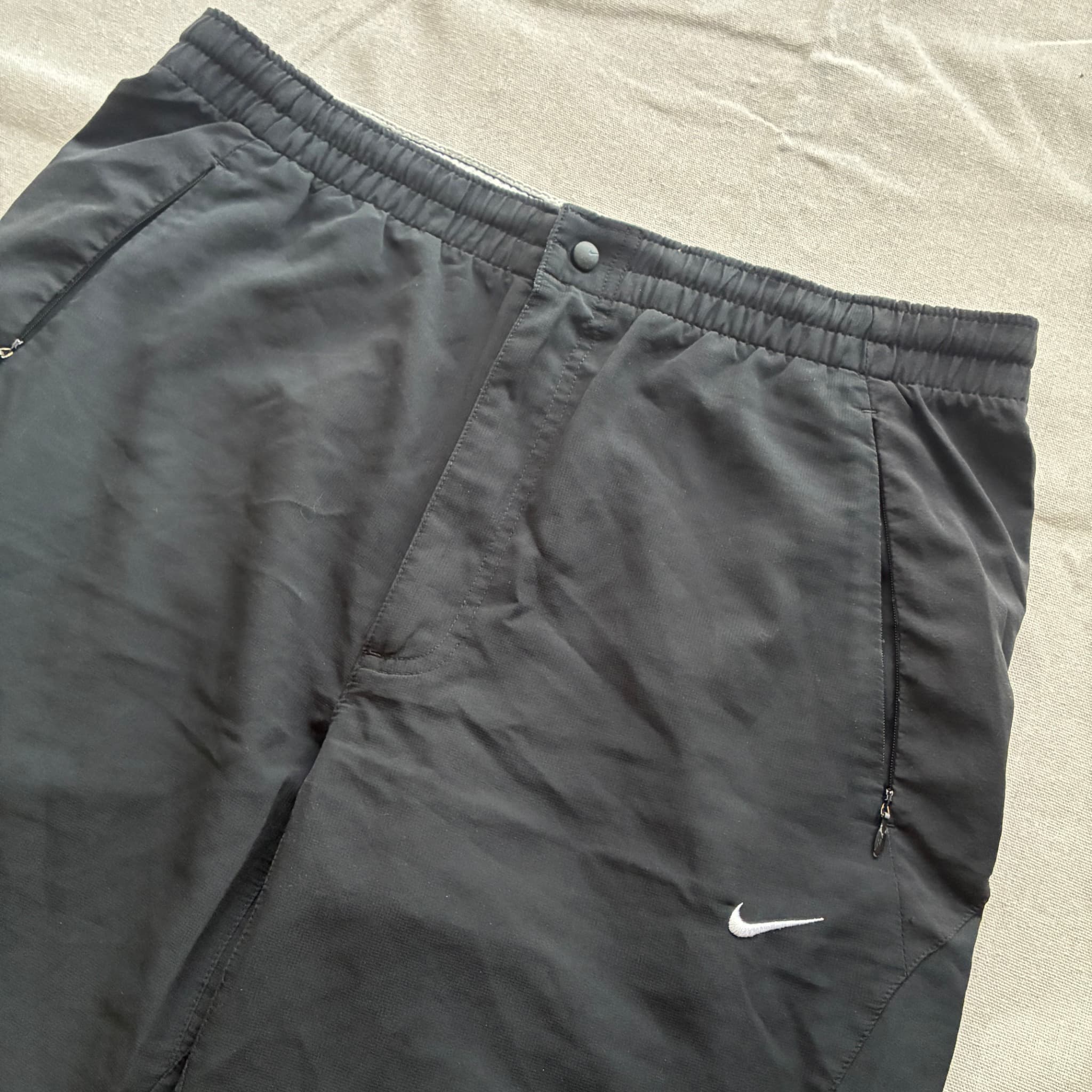 Nike Golf Dri-FIT Performance Shorts Black Baggy Vintage 2000s Release Size M — photo 4 of 7