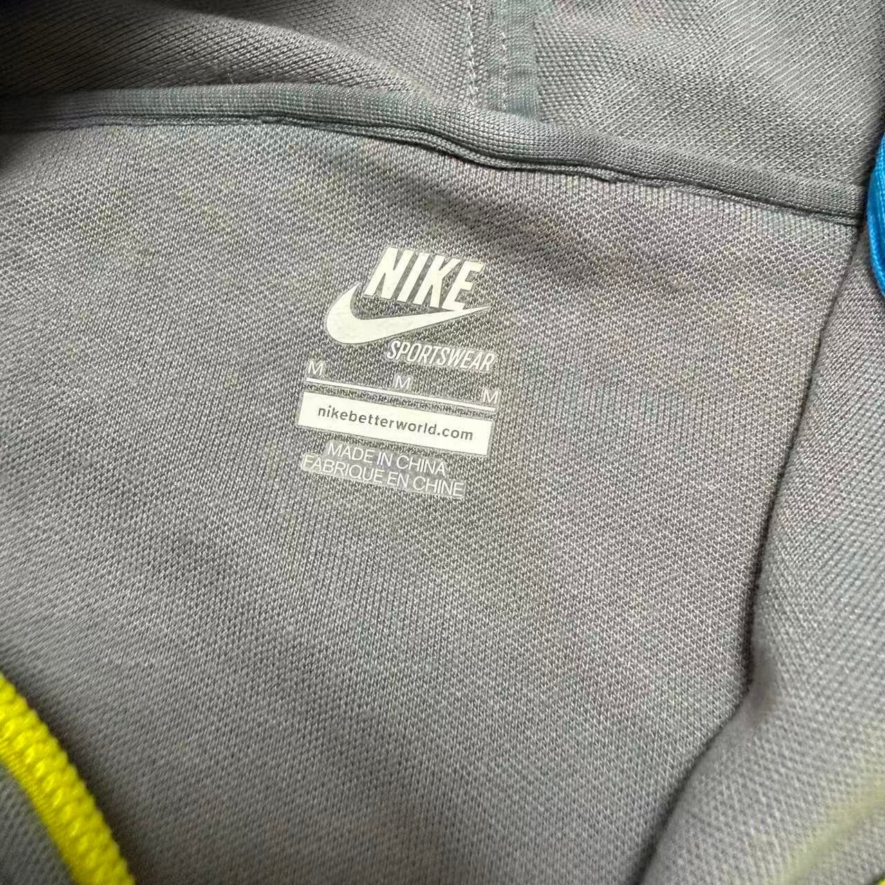Nike Grey Full-Zip Track Jacket Women's M — photo 6 of 9