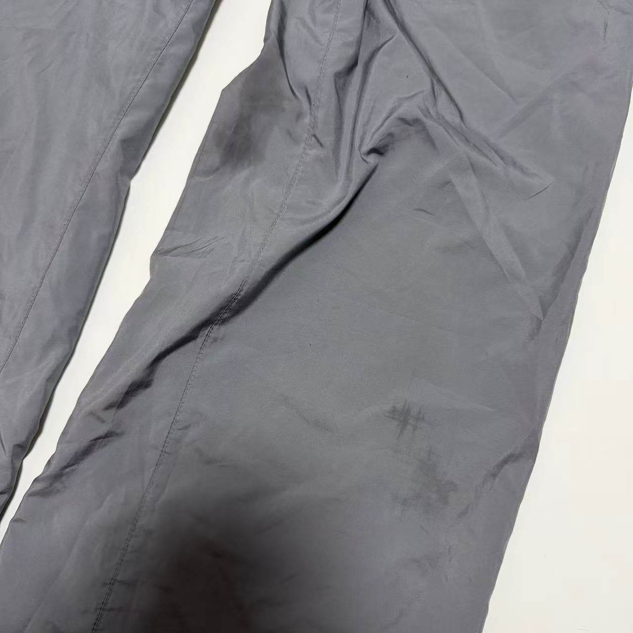 Nike Grey & Neon Yellow Windbreaker Pants — photo 2 of 11