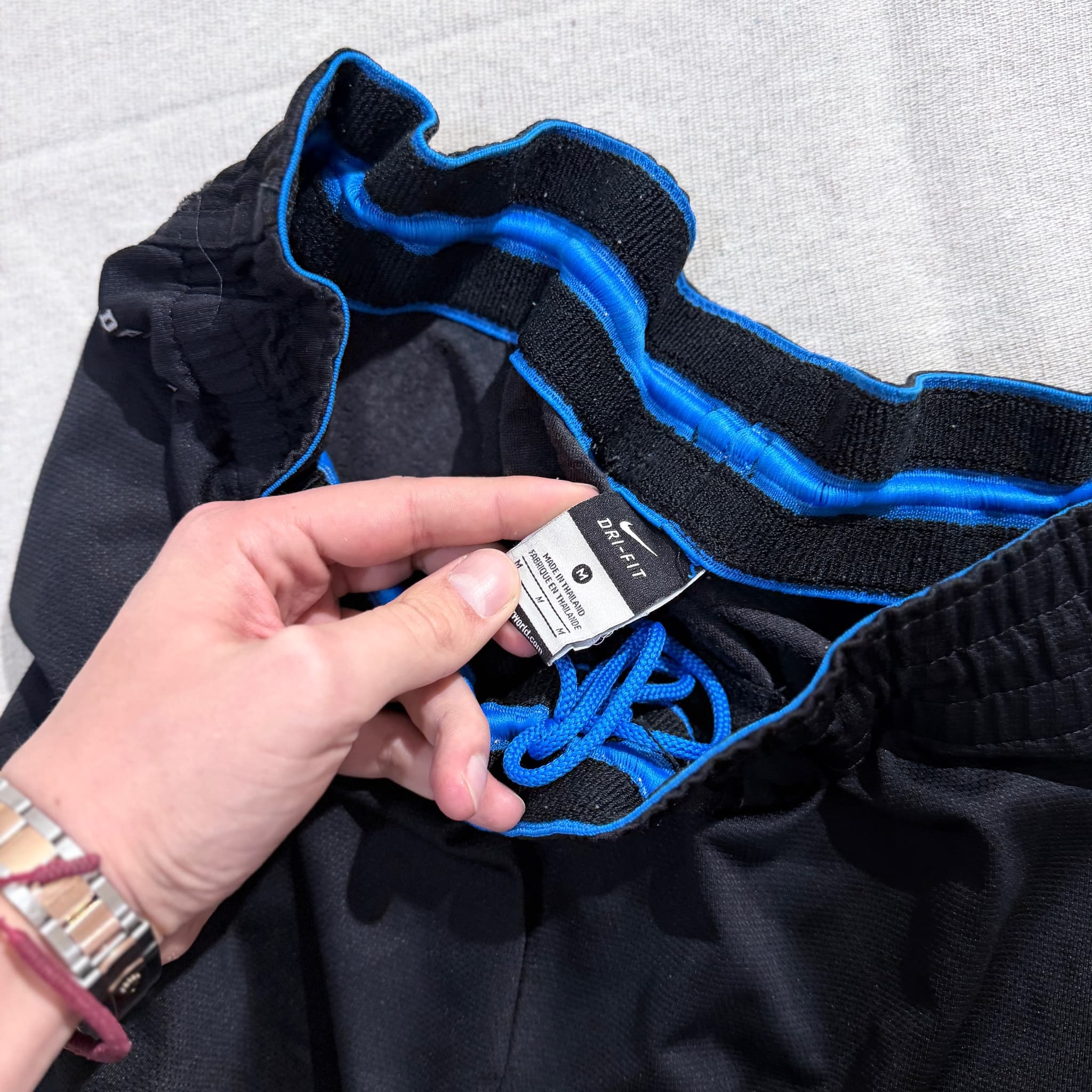 Nike Kevin Durant KD Dri-FIT Basketball Shorts Black Blue Size M — photo 4 of 6