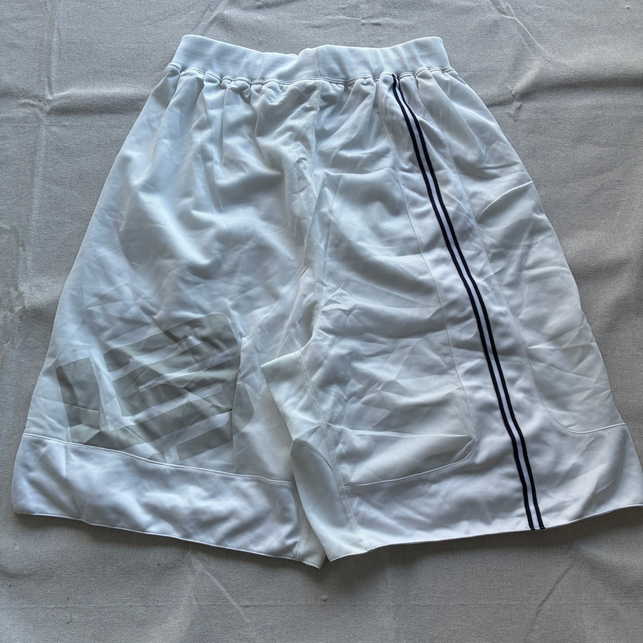Nike LeBron James Basketball Shorts White LJ Logo Size S — photo 6 of 9