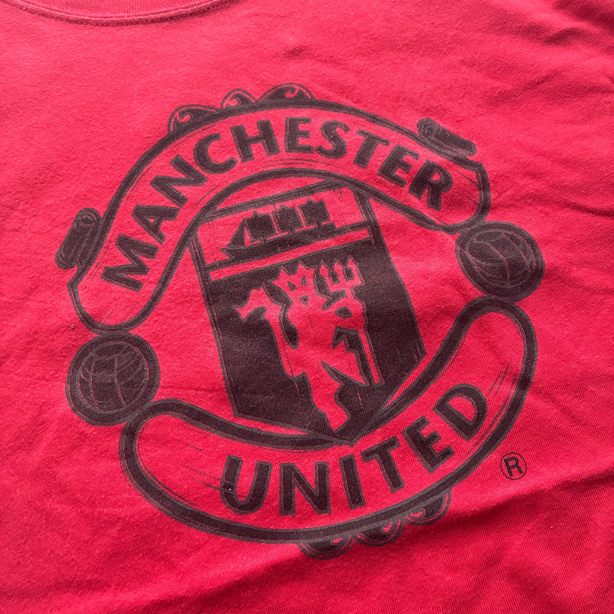 Nike Manchester United Red Graphic T-Shirt Size S — photo 3 of 6