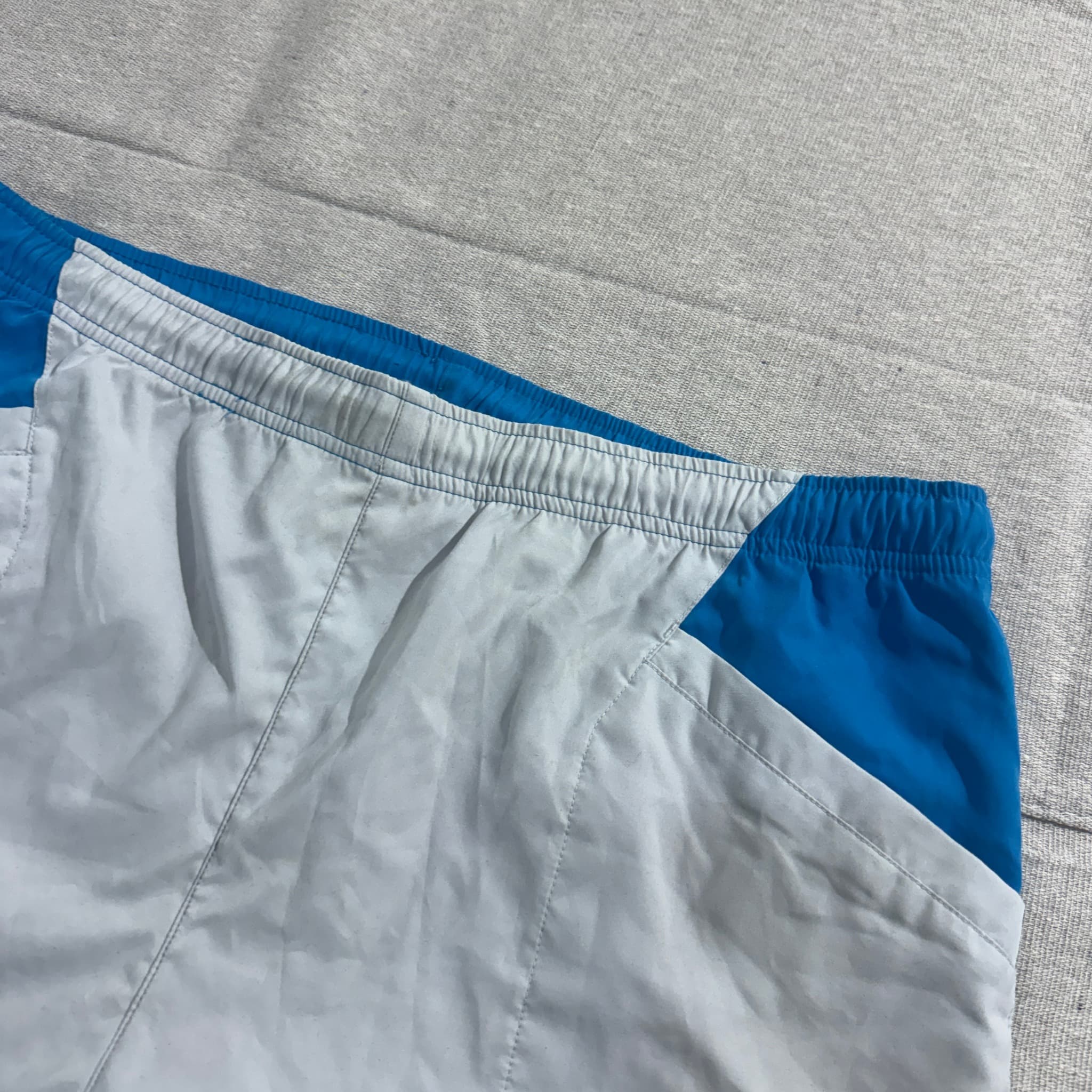 Nike Men's Athletic Performance Shorts Grey Blue — photo 3 of 6