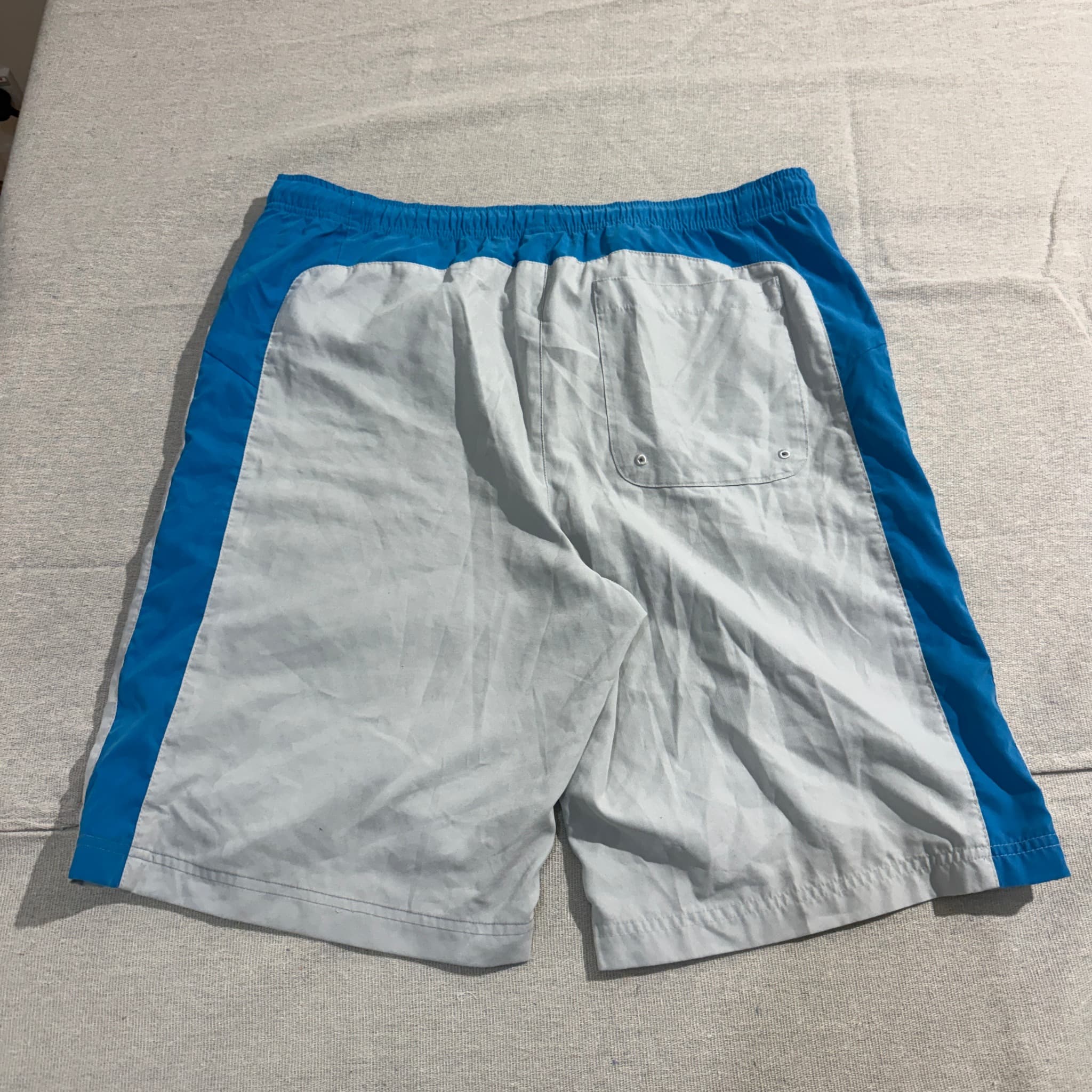 Nike Men's Athletic Performance Shorts Grey Blue — photo 5 of 6