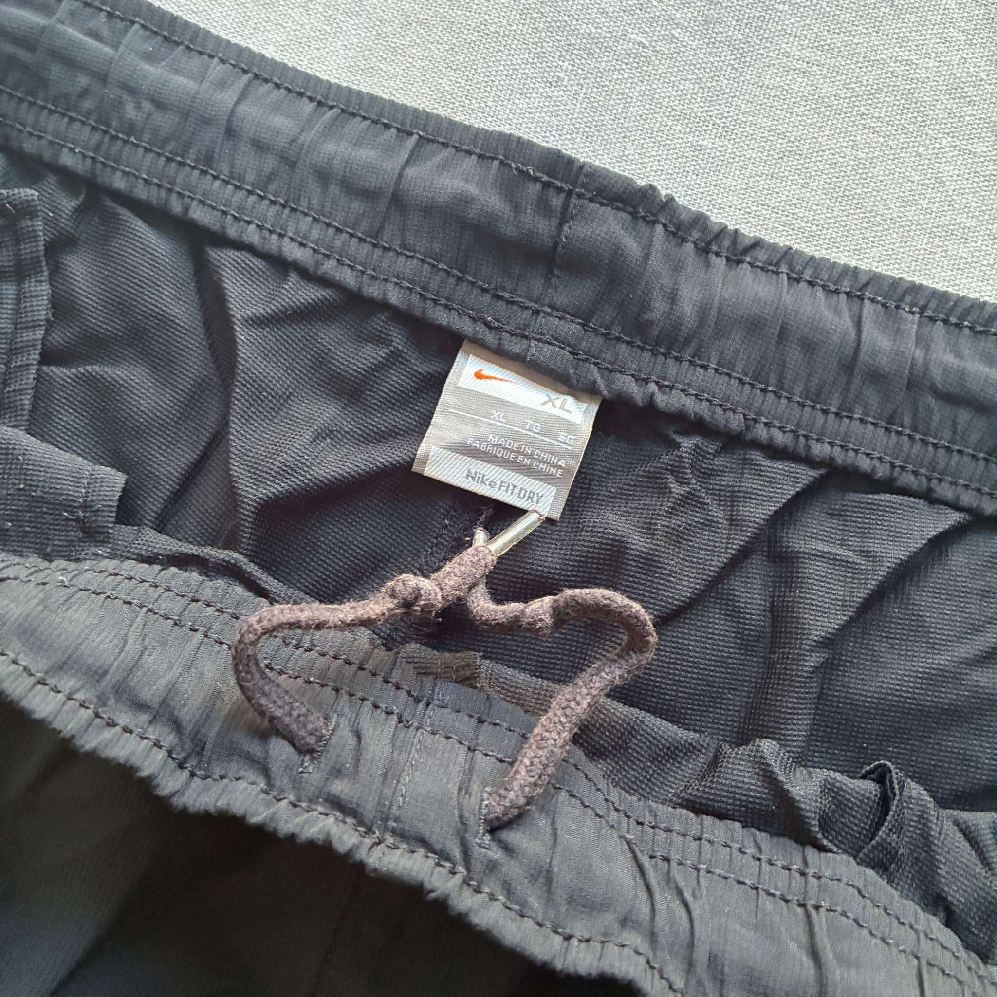Nike Men's Black Athletic Performance Shorts With Piping XL — photo 4 of 7
