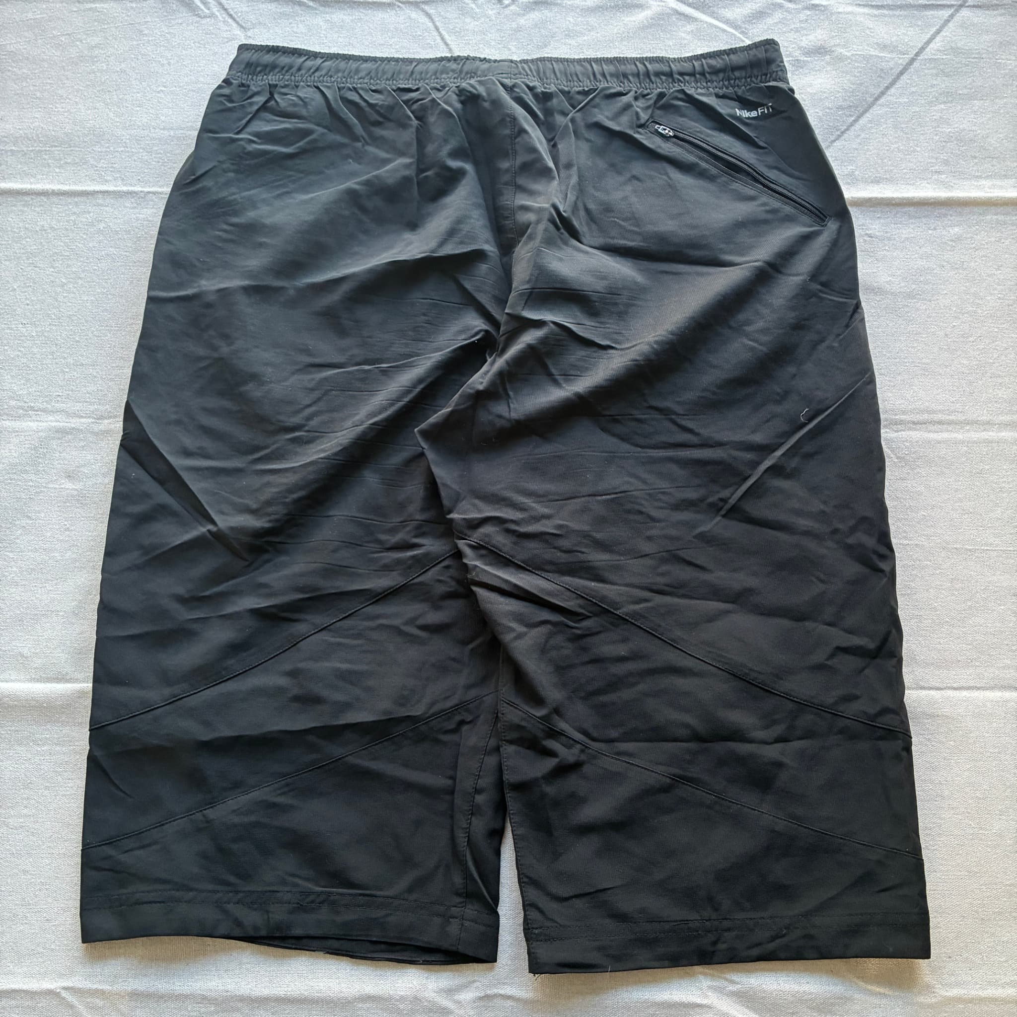Nike Men's Black Athletic Performance Shorts With Piping XL — photo 5 of 7