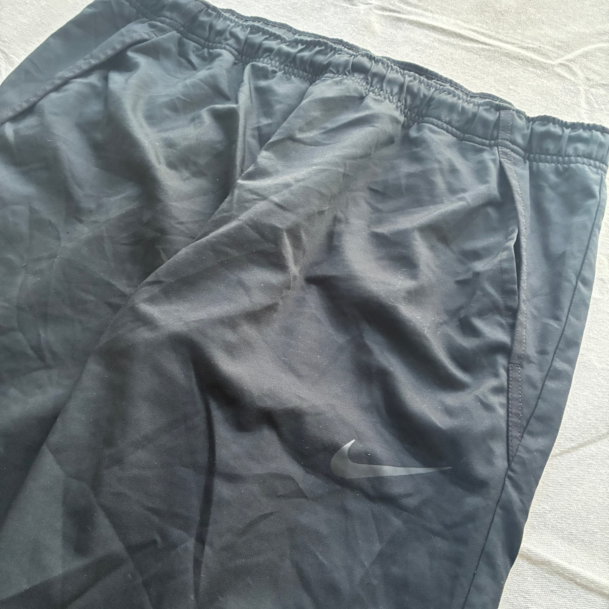 Nike Men's Black Athletic Windbreaker Pants Size L — photo 3 of 7