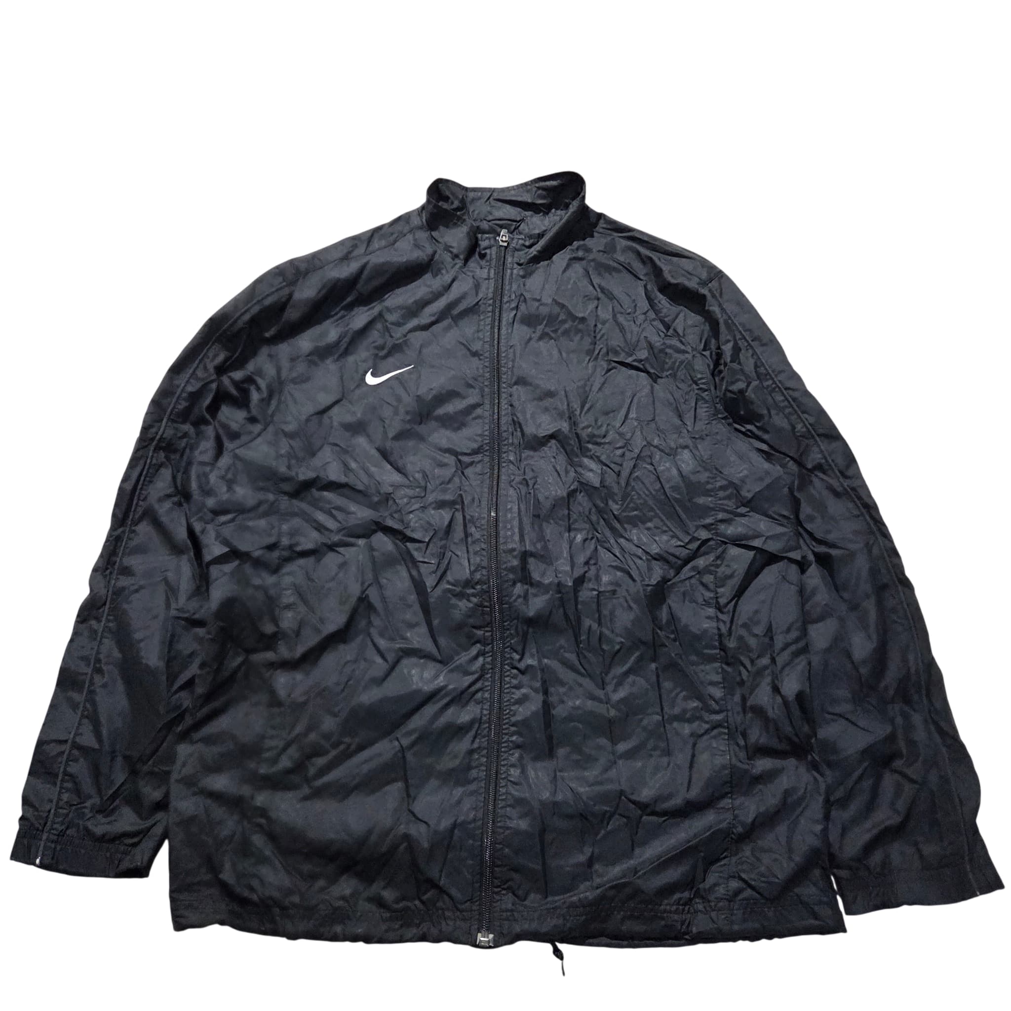 Nike Men's Black Full-Zip Lightweight Windbreaker Jacket — photo 1 of 4