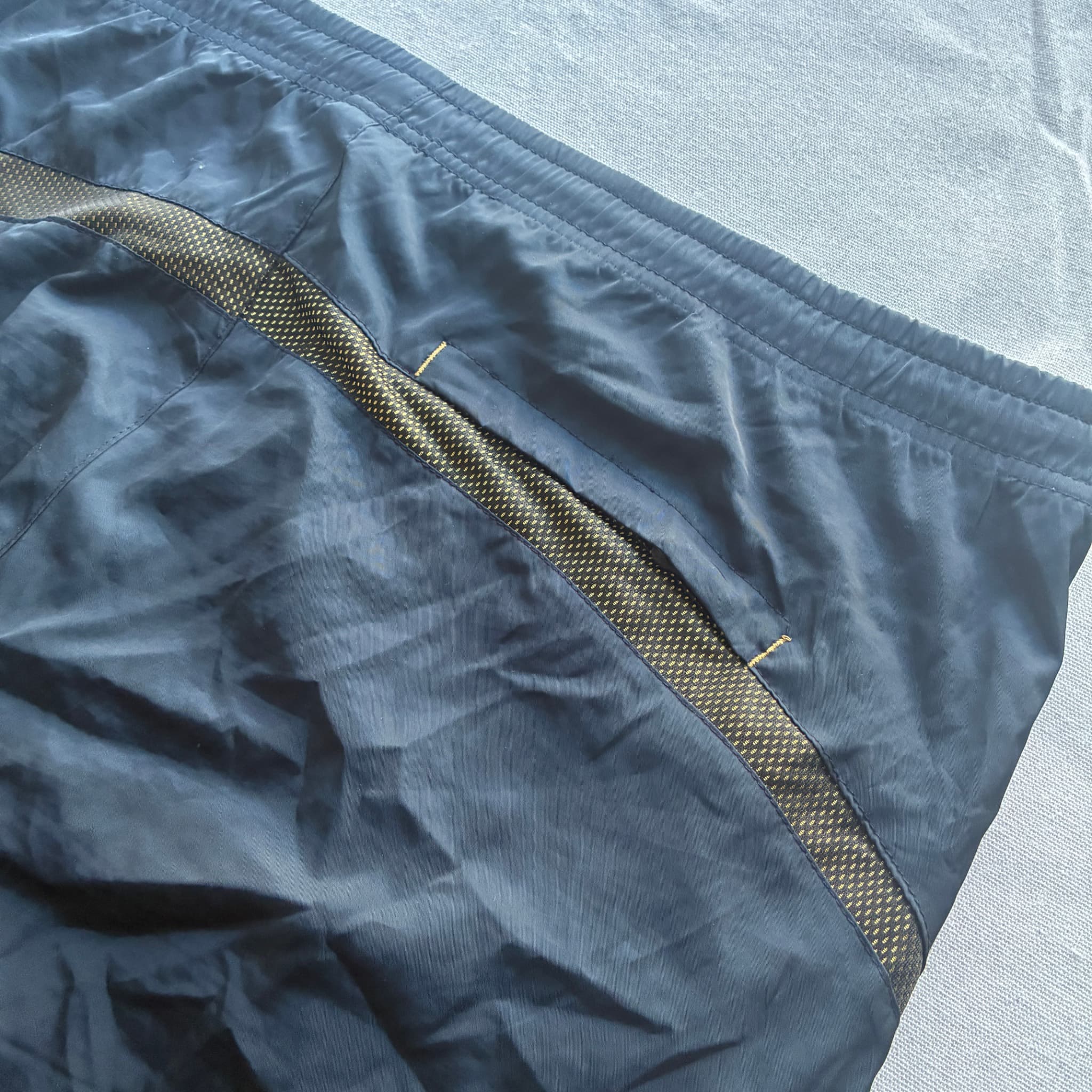 Nike Men's Black & Gold Athletic Shorts XXL — photo 6 of 8