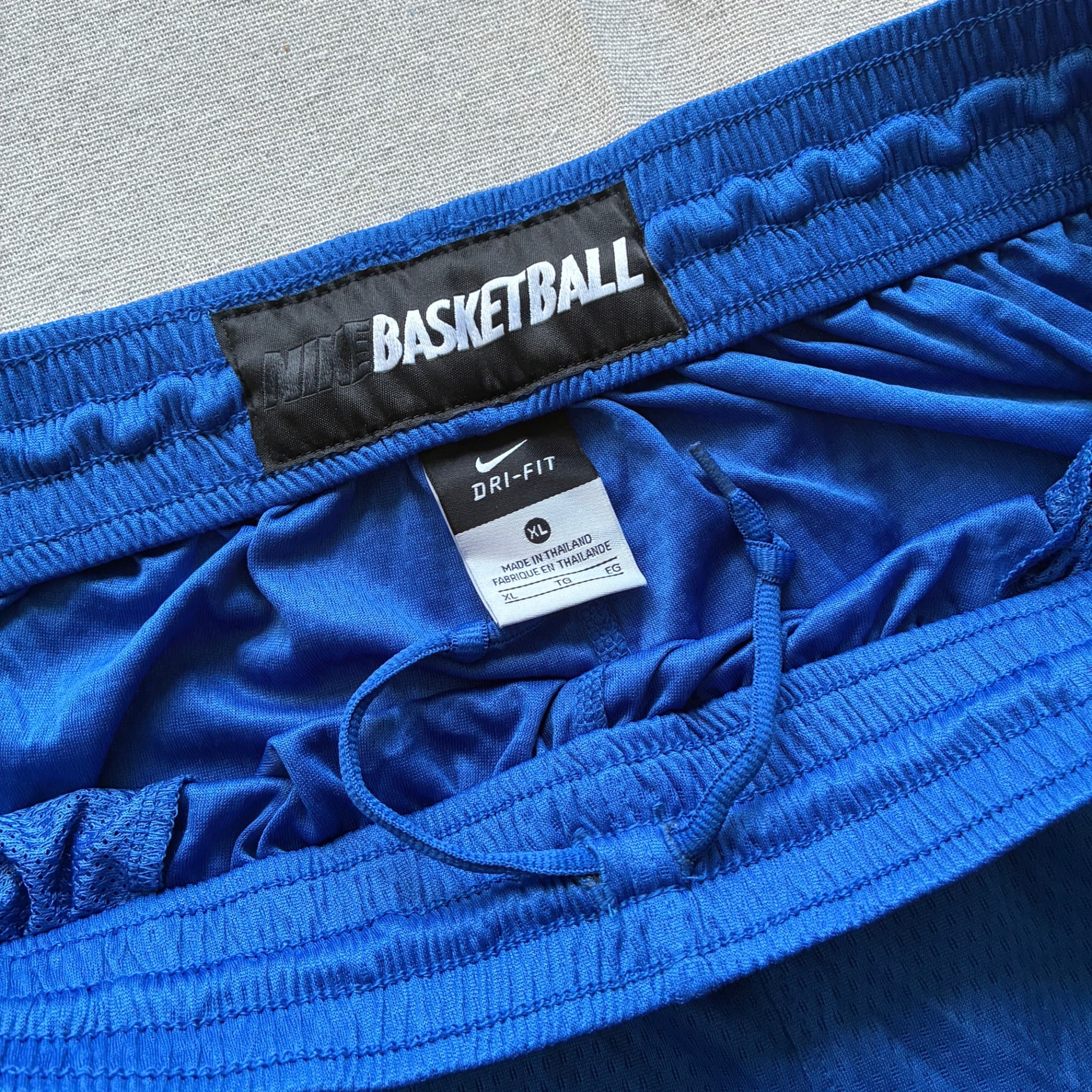 Nike Men's Dri-FIT Basketball Shorts Blue Black Size XL — photo 4 of 8