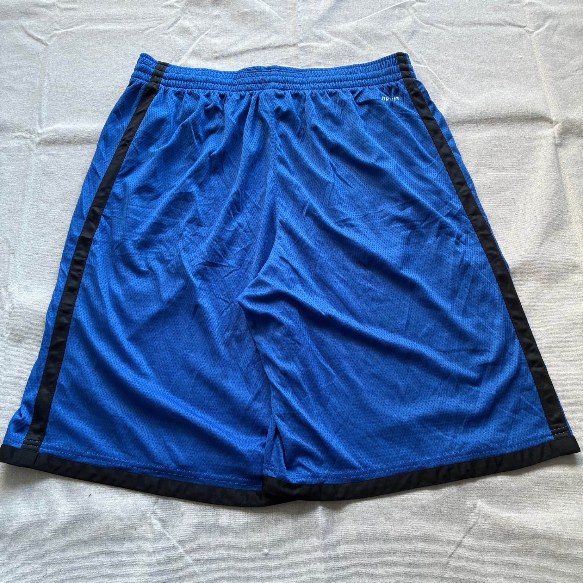 Nike Men's Dri-FIT Basketball Shorts Blue Black Size XL — photo 5 of 8
