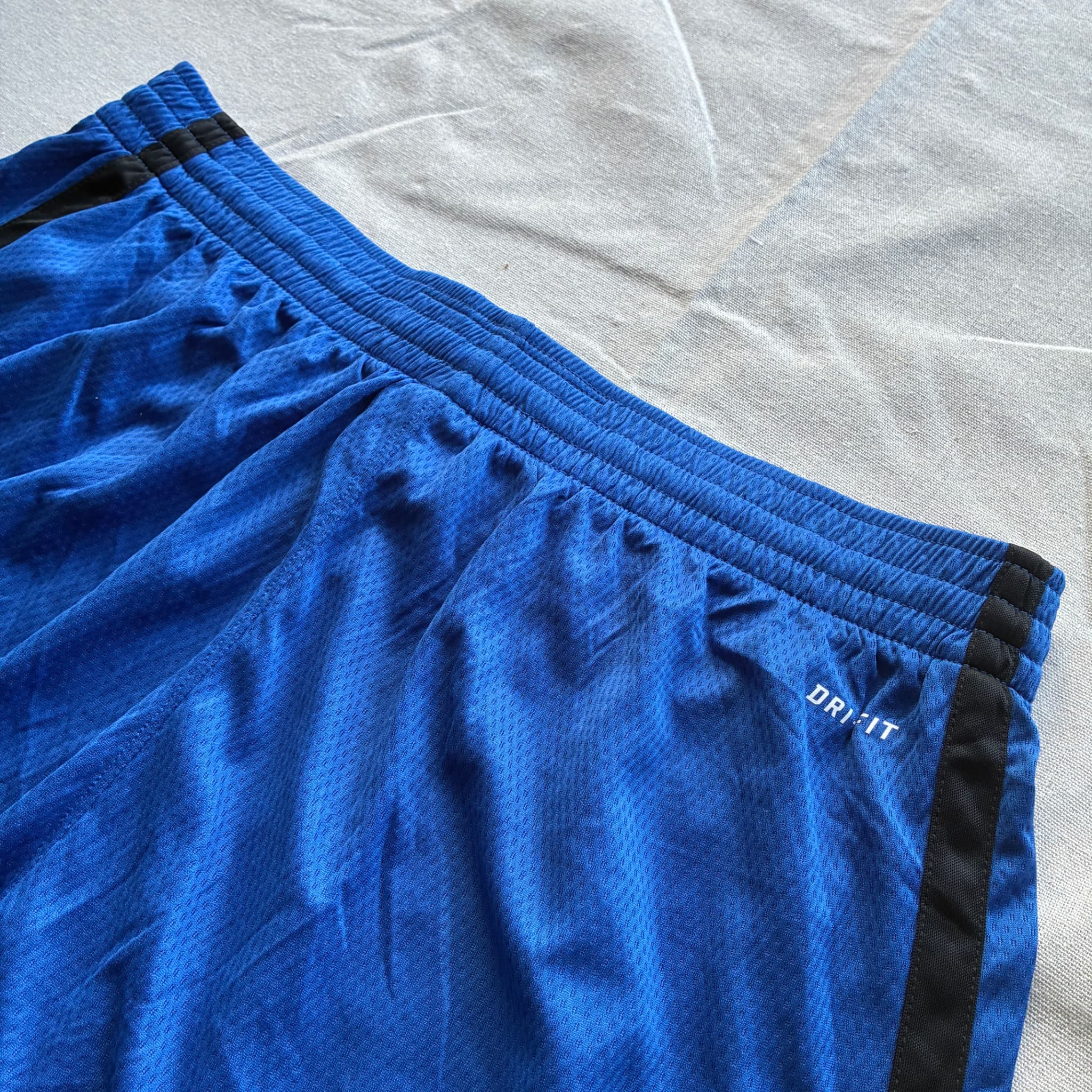 Nike Men's Dri-FIT Basketball Shorts Blue Black Size XL — photo 6 of 8