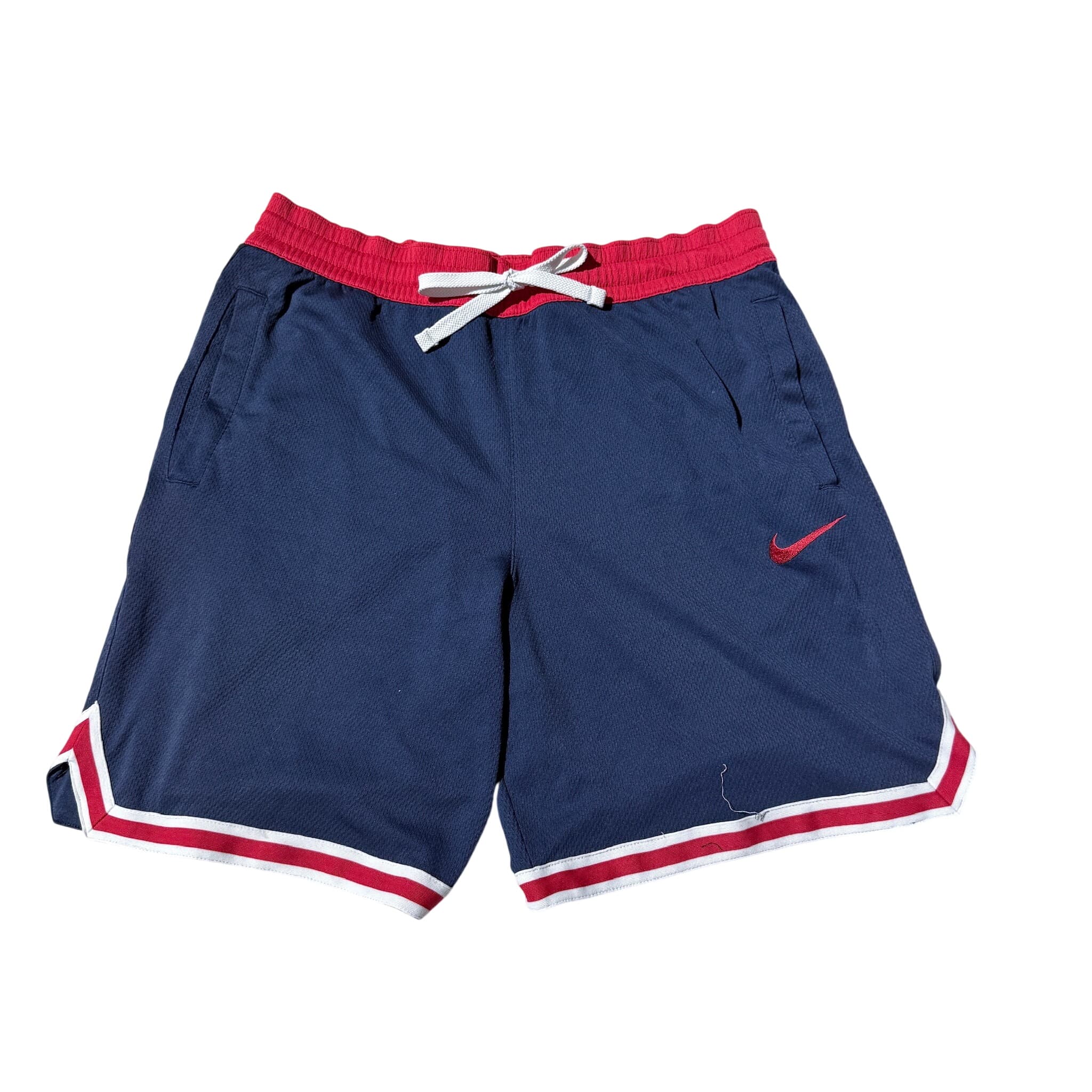 Nike Men's Dri-FIT Basketball Shorts Navy Blue Red Size M — photo 1 of 5