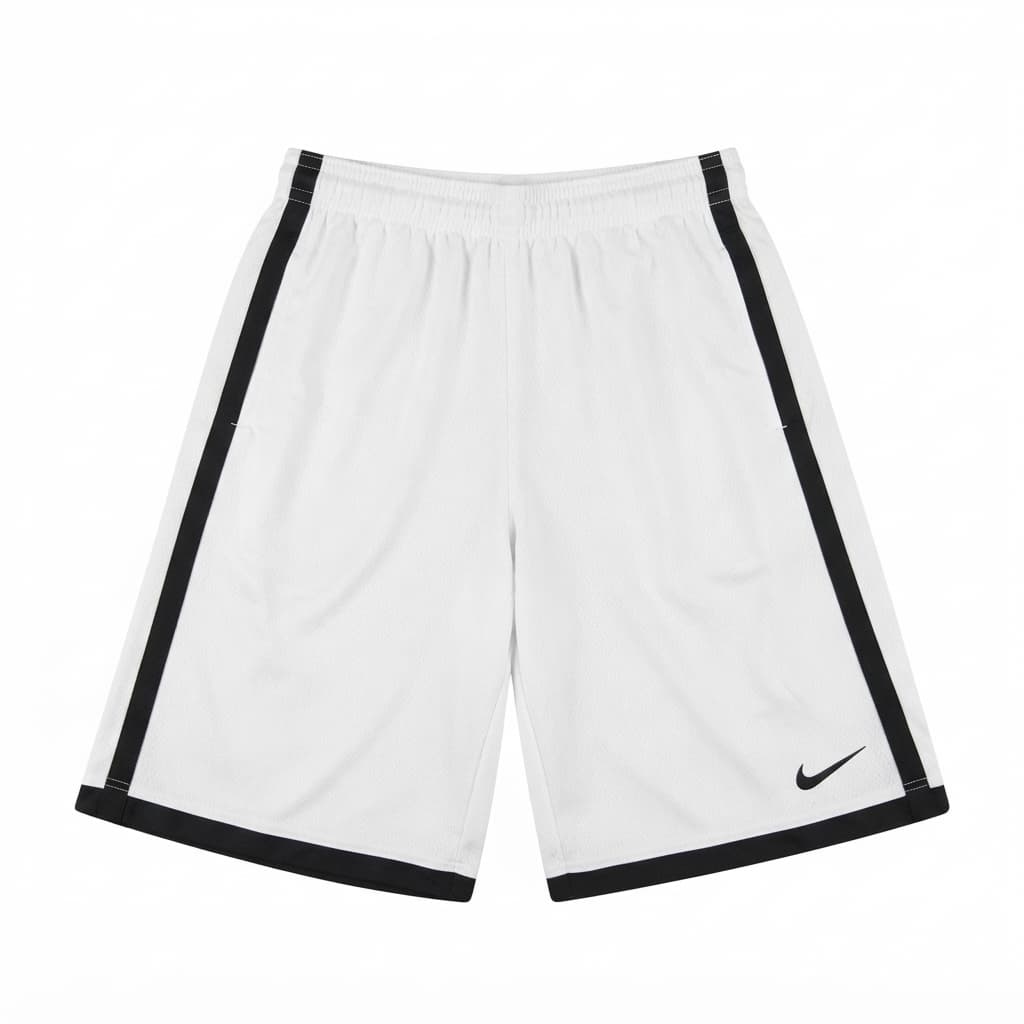 Nike Men's Dri-FIT Basketball Shorts White/Black XL — photo 1 of 6