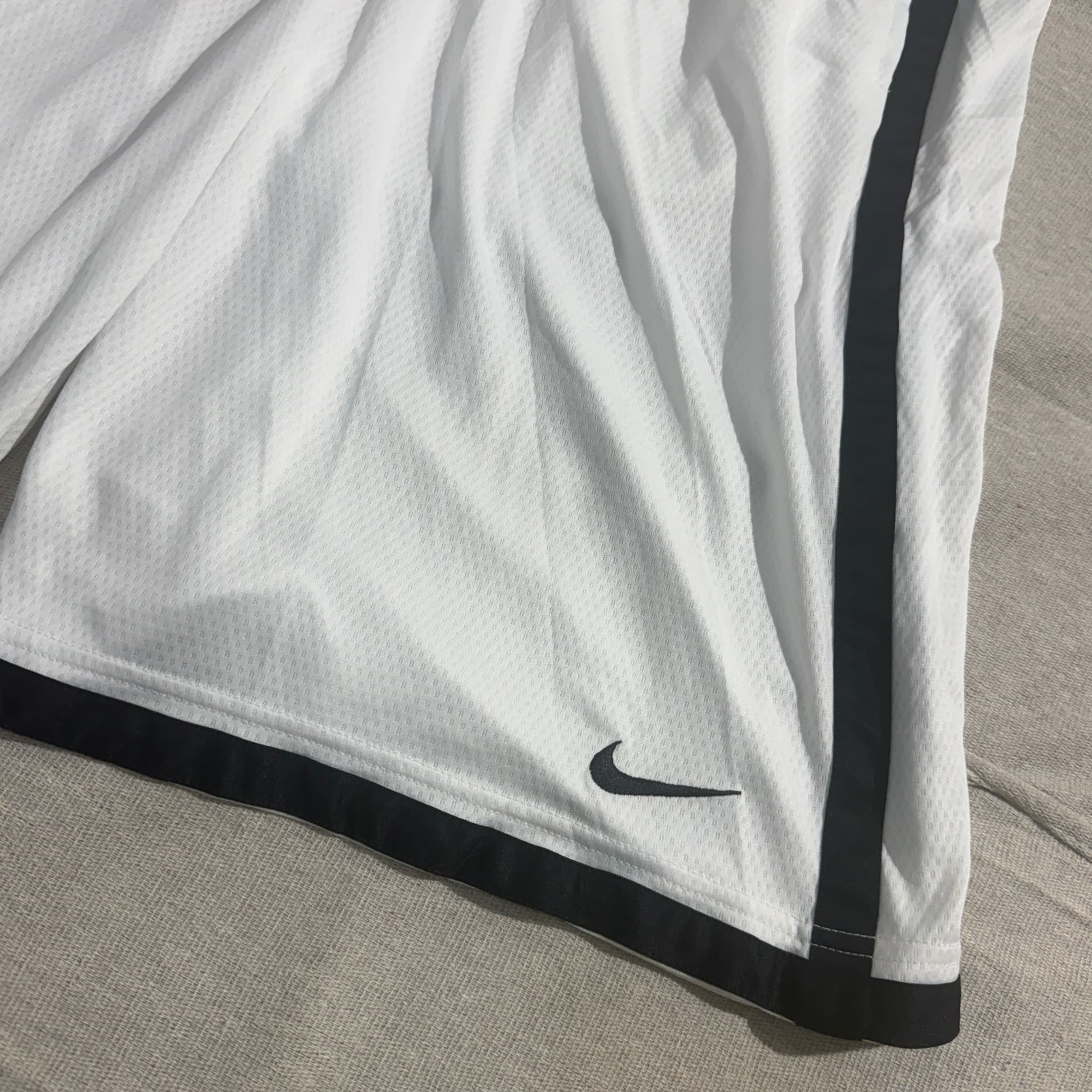 Nike Men's Dri-FIT Basketball Shorts White/Black XL — photo 2 of 6