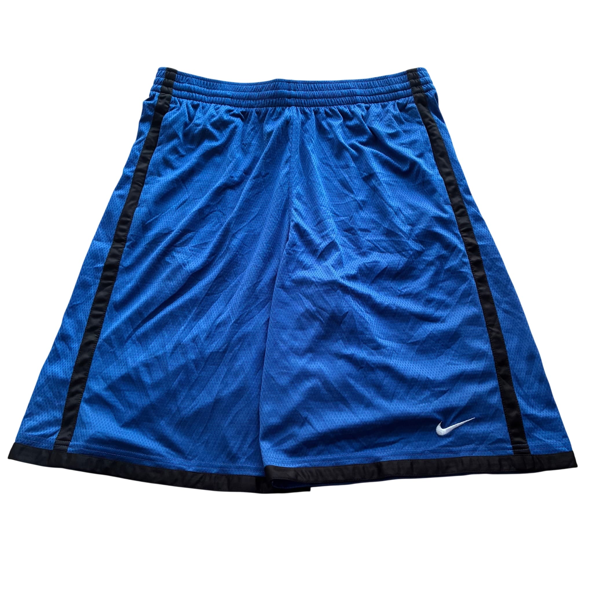 Nike Men's Dri-FIT Mesh Basketball Shorts Blue Black XL — photo 1 of 6