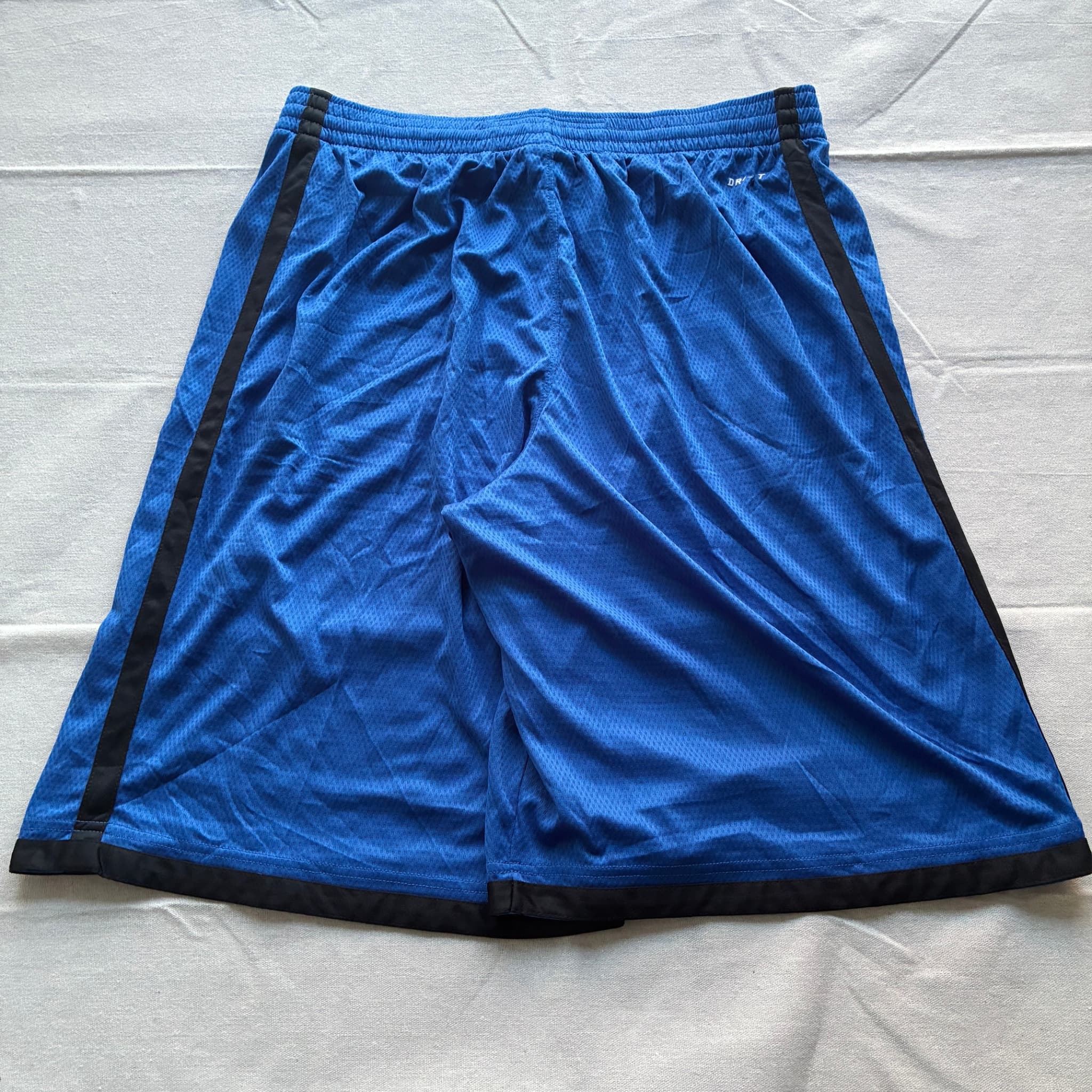 Nike Men's Dri-FIT Mesh Basketball Shorts Blue Black XL — photo 5 of 6