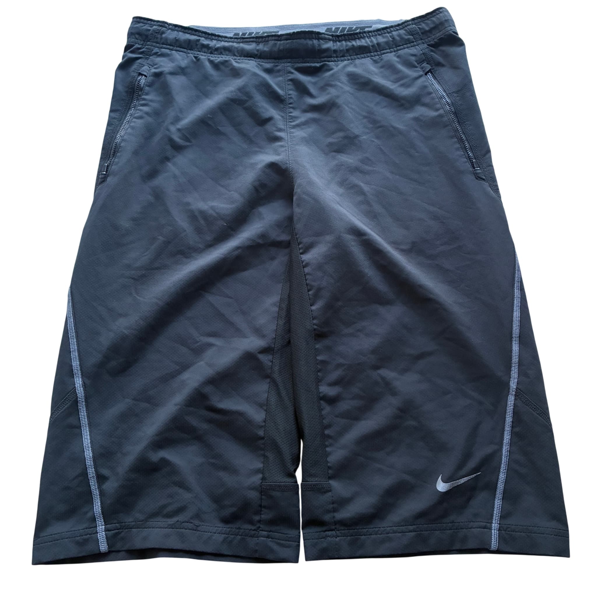 Nike Men's Dri-FIT Training Shorts Black With Zipper Pockets — photo 1 of 8