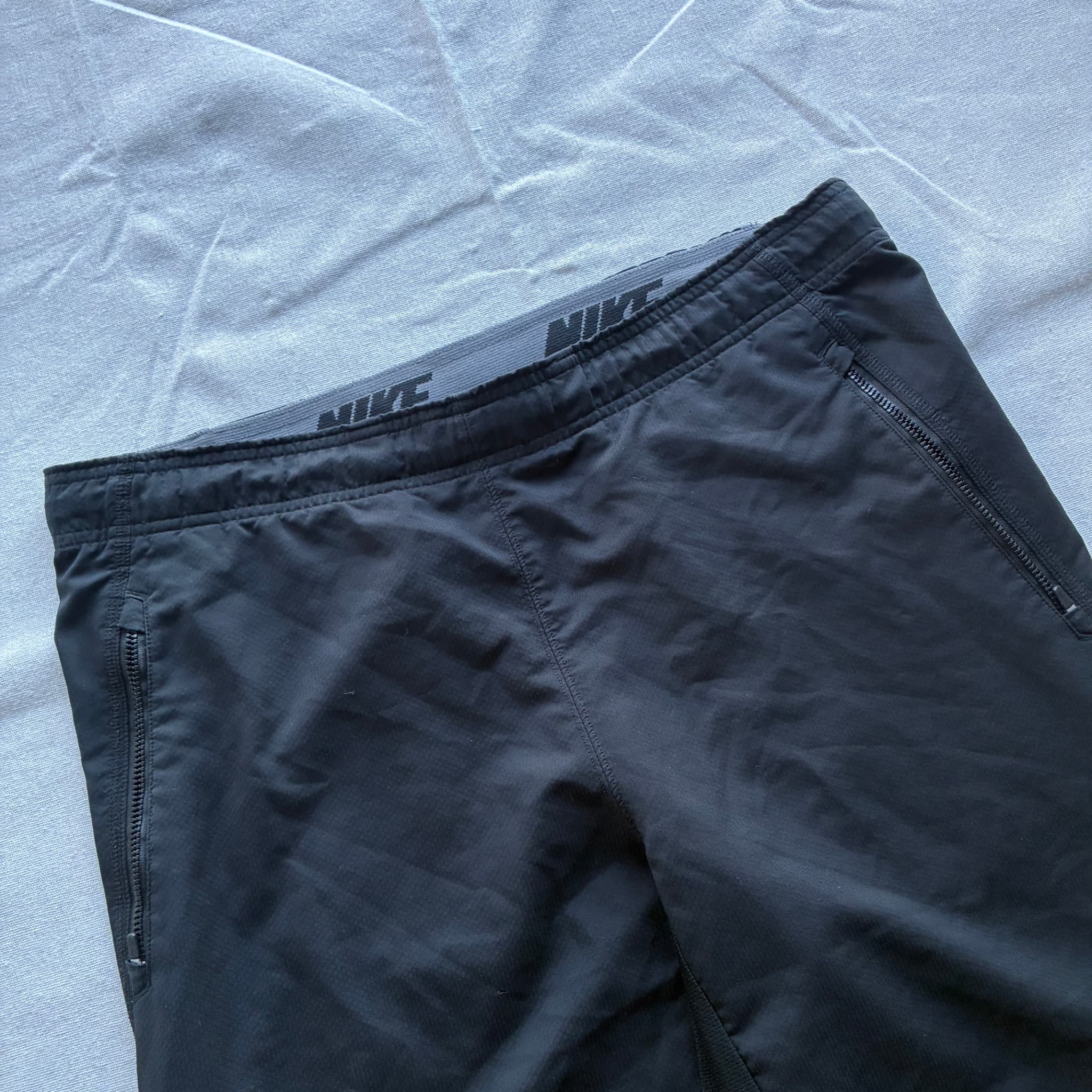 Nike Men's Dri-FIT Training Shorts Black With Zipper Pockets — photo 3 of 8