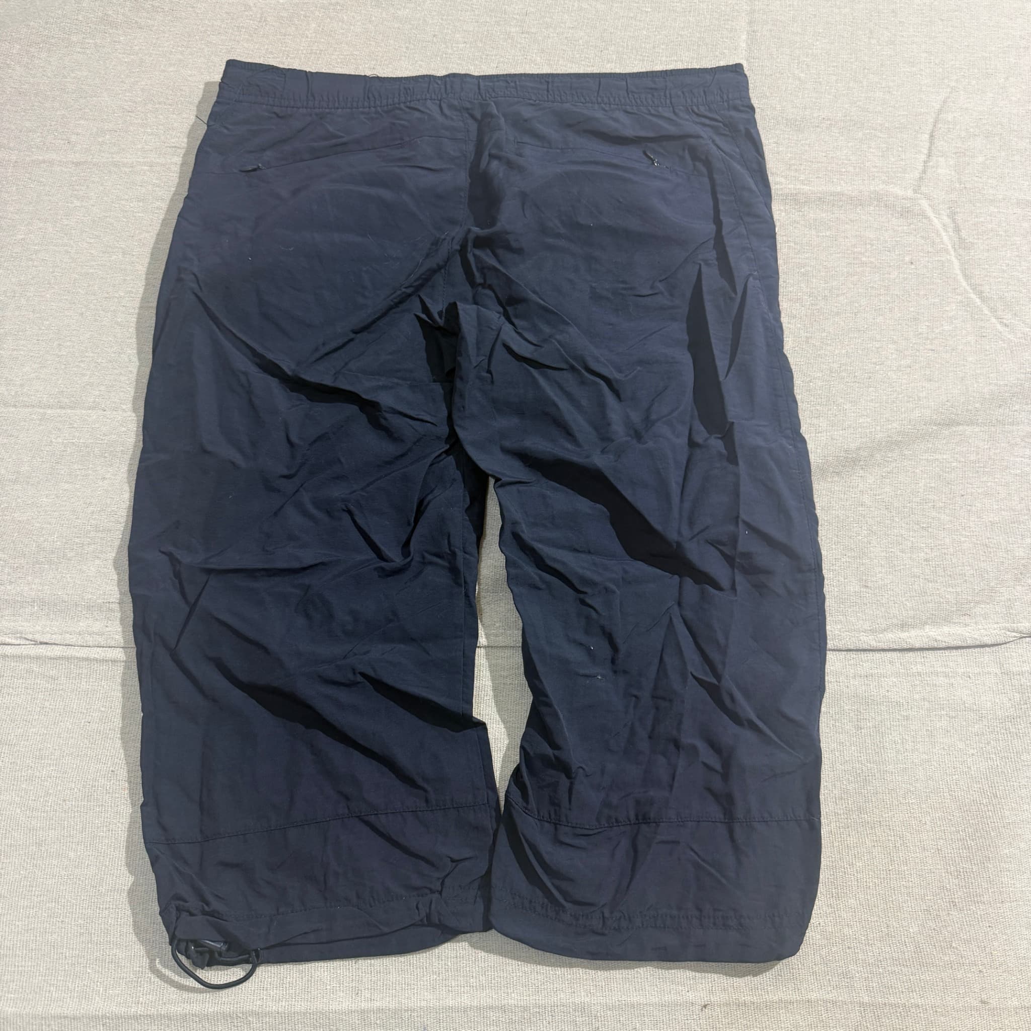 Nike Navy Blue Nylon Capri Pants Size L — photo 5 of 6