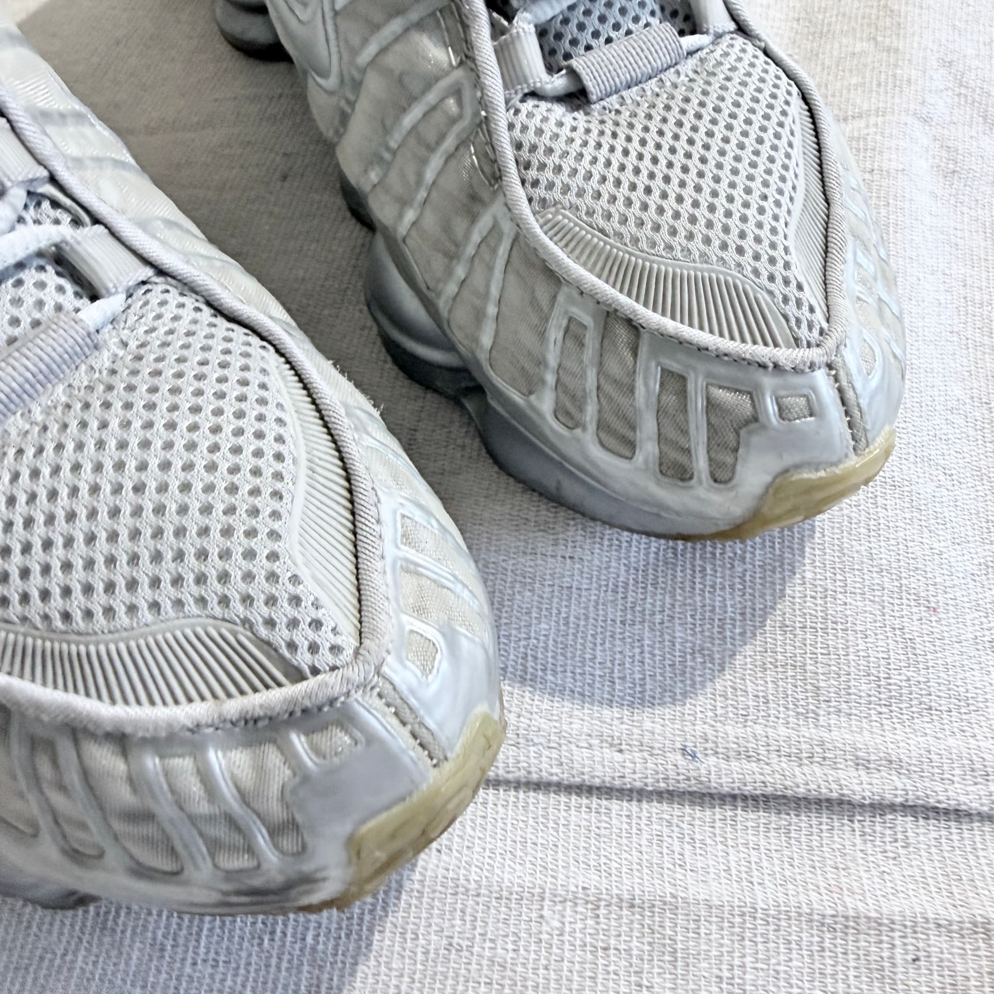 Nike Shox TL Metallic Silver Sneakers — photo 4 of 9