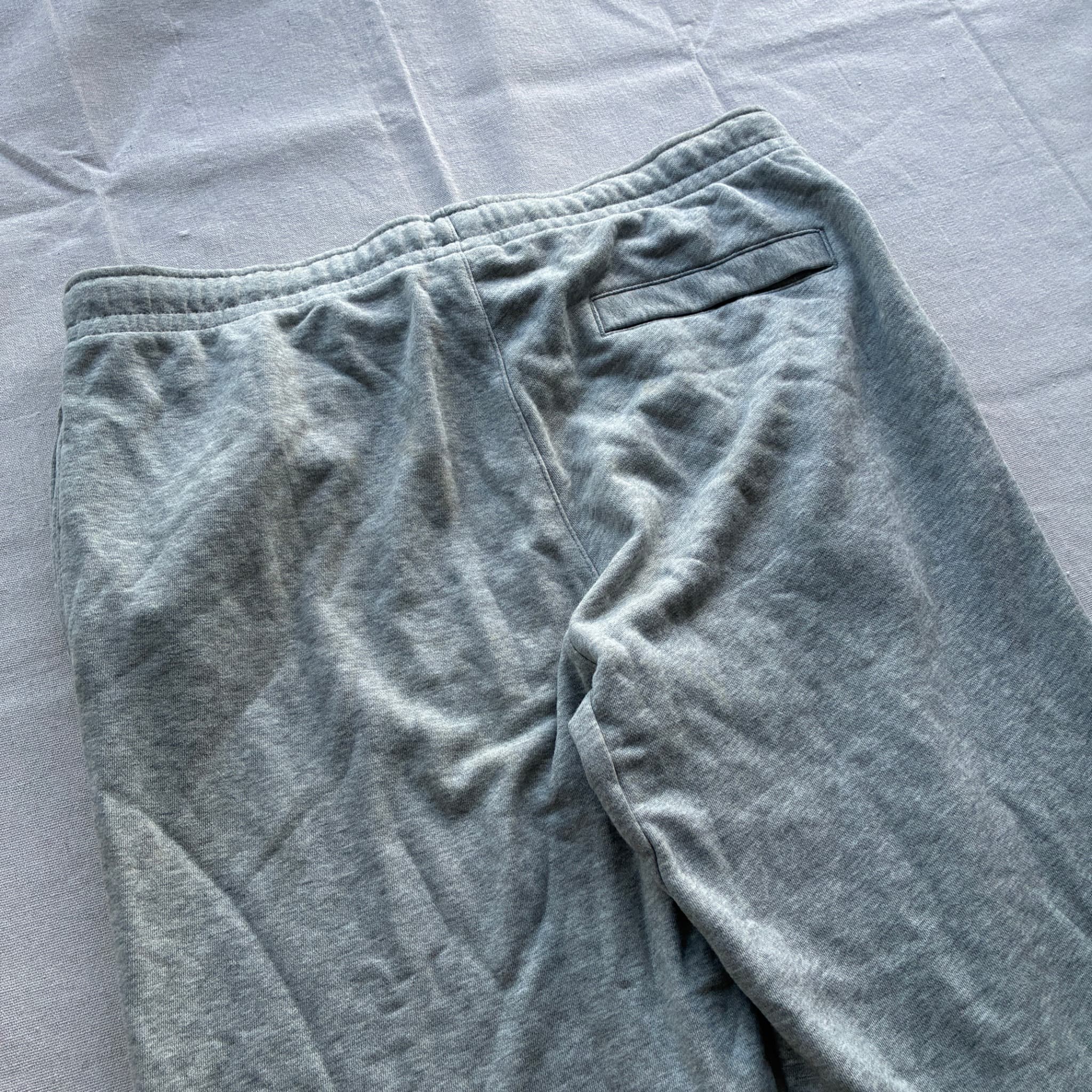 Nike Sportswear Club Fleece Open Hem Sweatpants Grey Baggy Vintage XL — photo 6 of 11