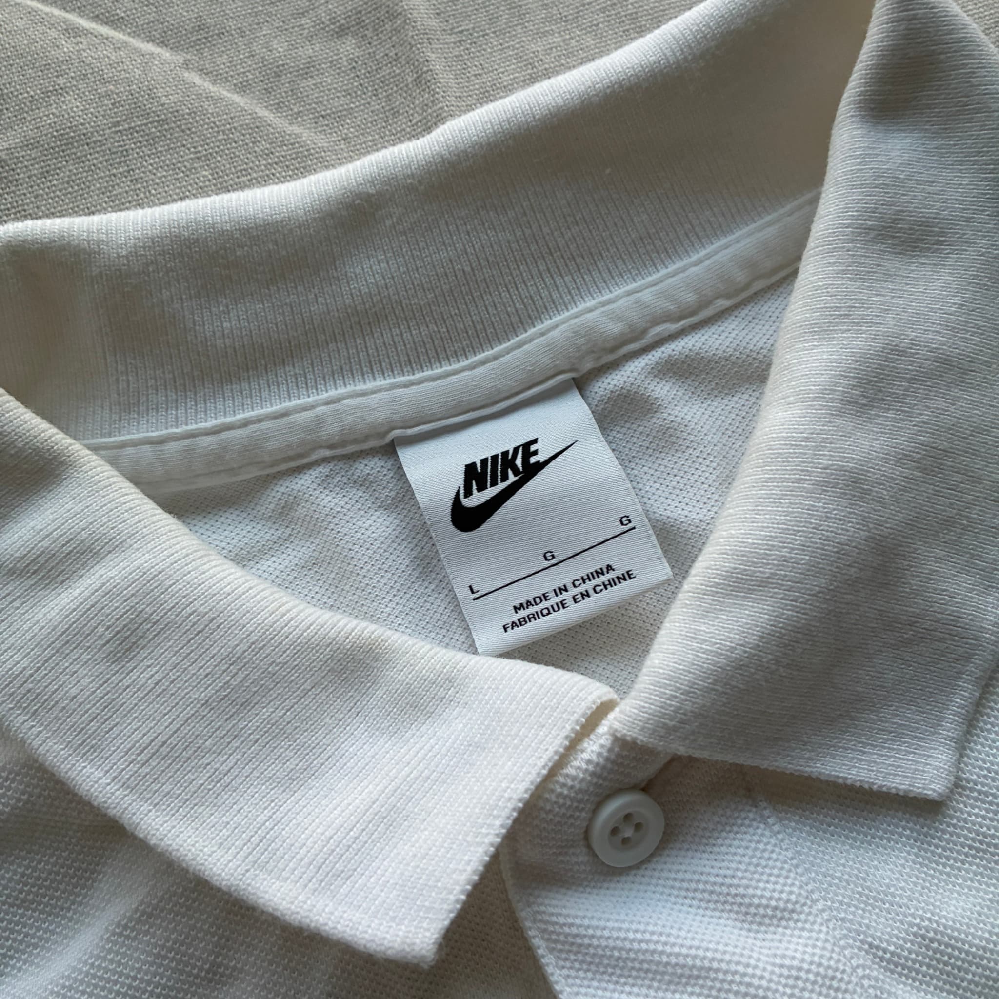 Nike Sportswear Heritage Polo Shirt White L — photo 3 of 6