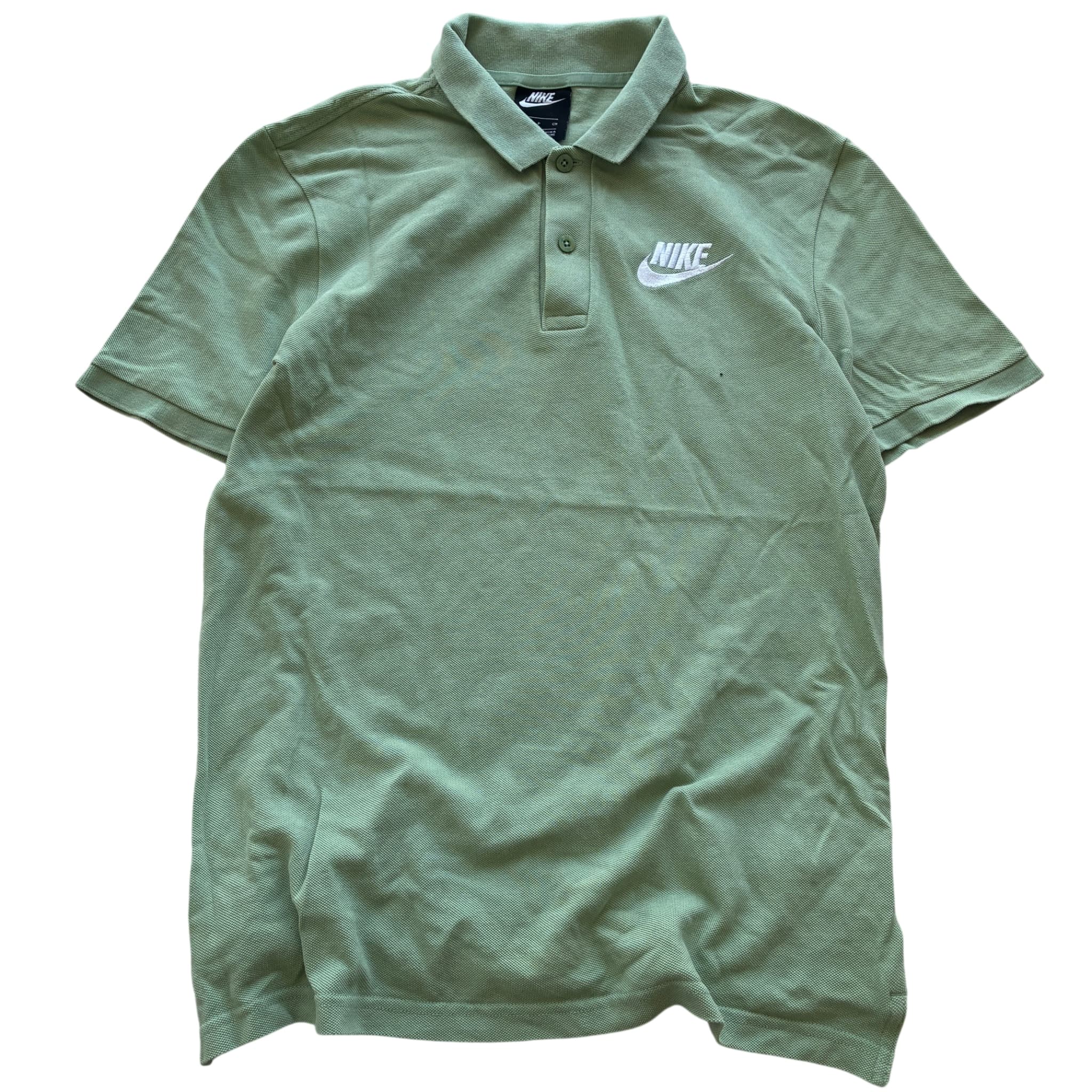 Nike Sportswear Pique Polo Shirt Sage Green — photo 1 of 7